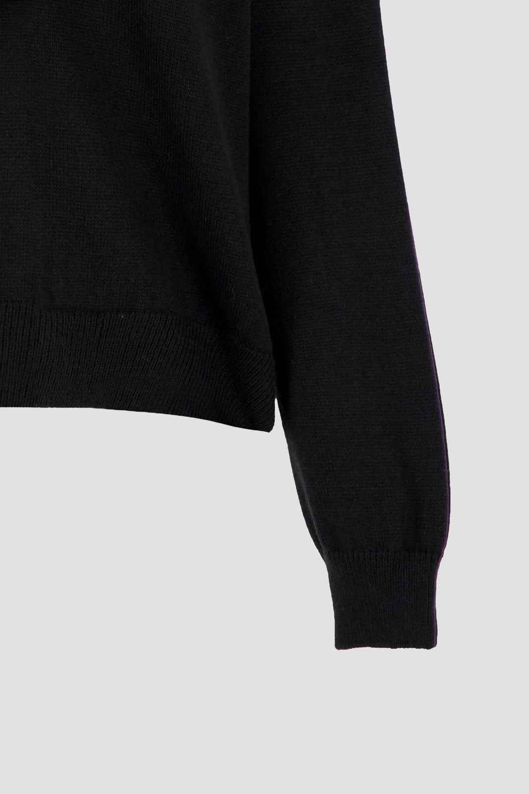 Scarf Sweater Black