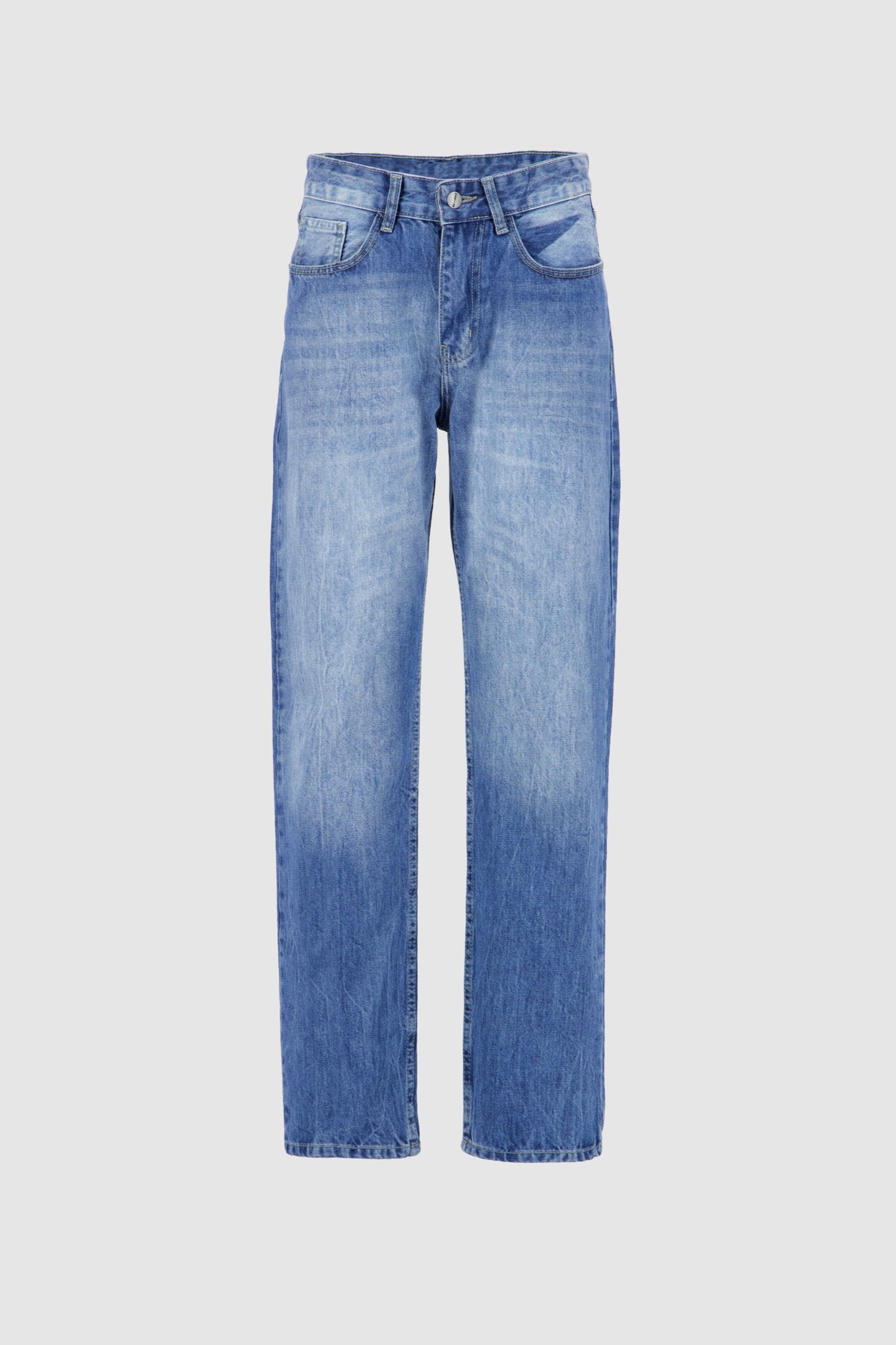 Straight Leg Jeans Blue