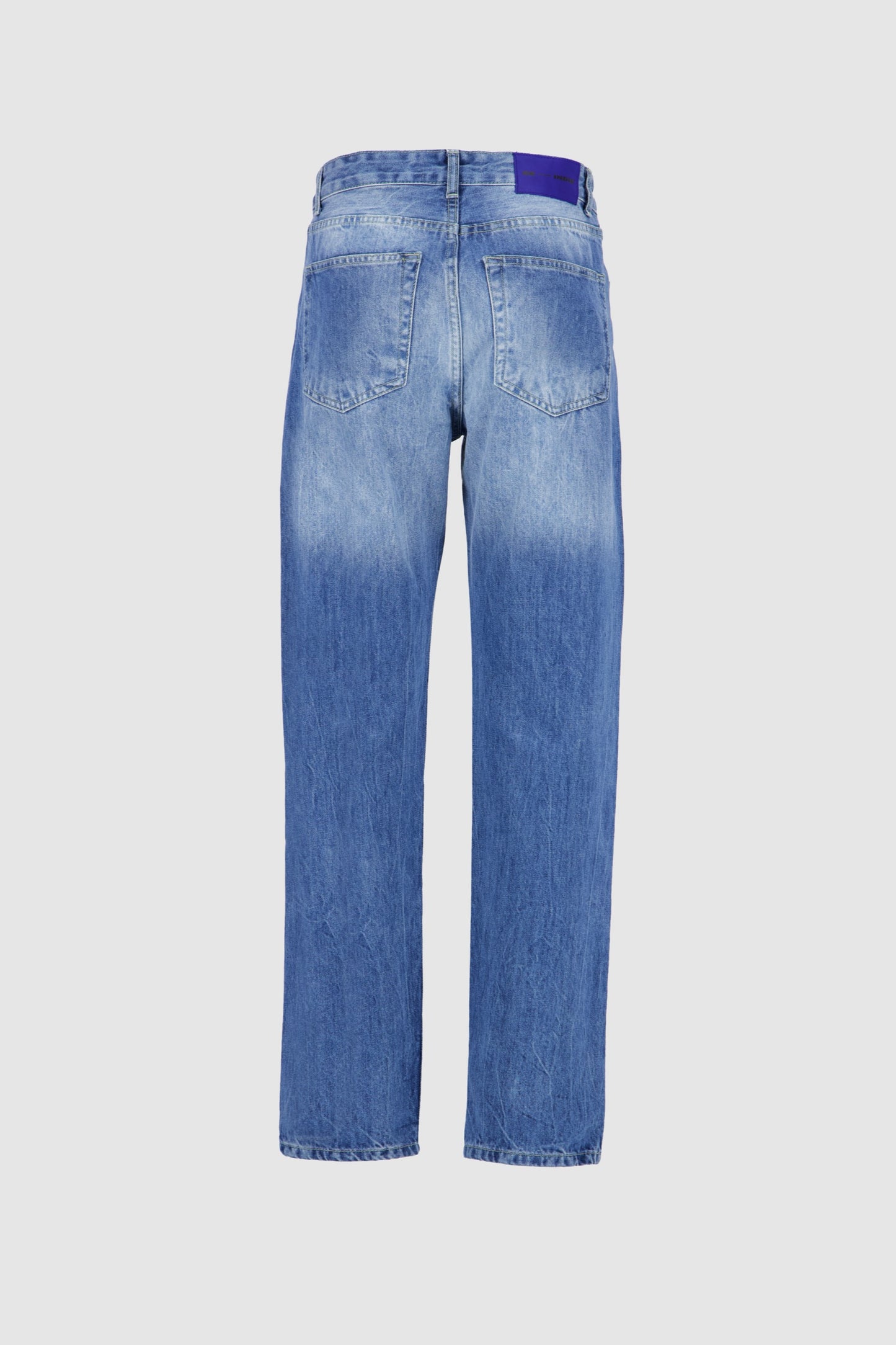 Straight Leg Jeans Blue