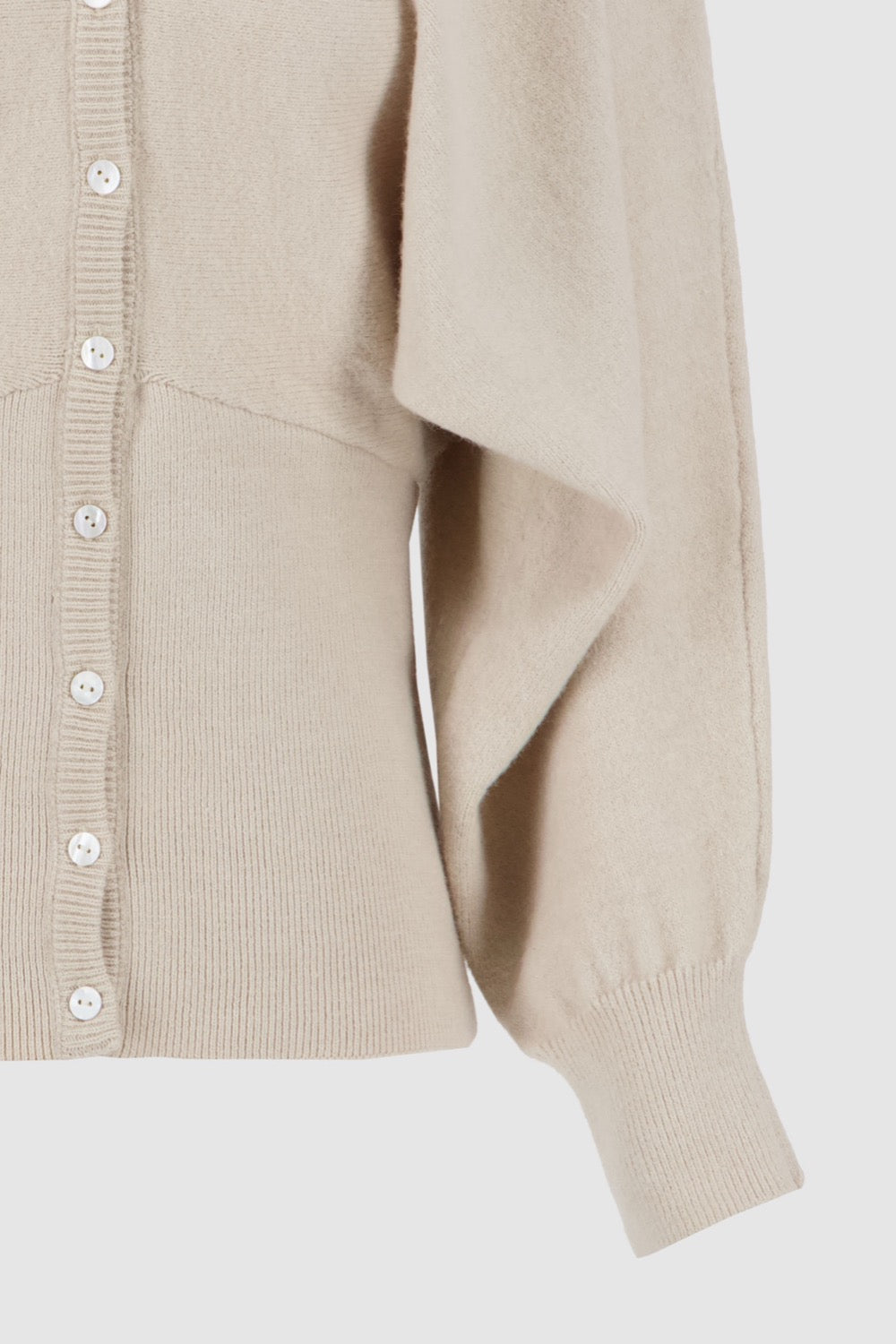 Cinched Cardi - Off White