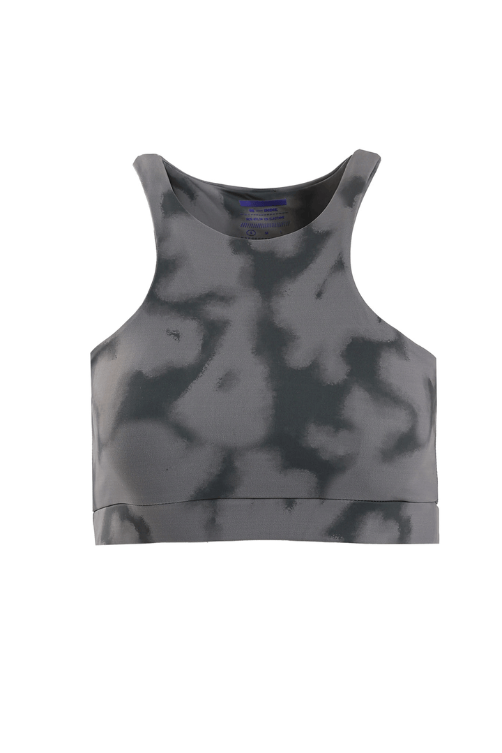 Sports Bra- Grey Zebra