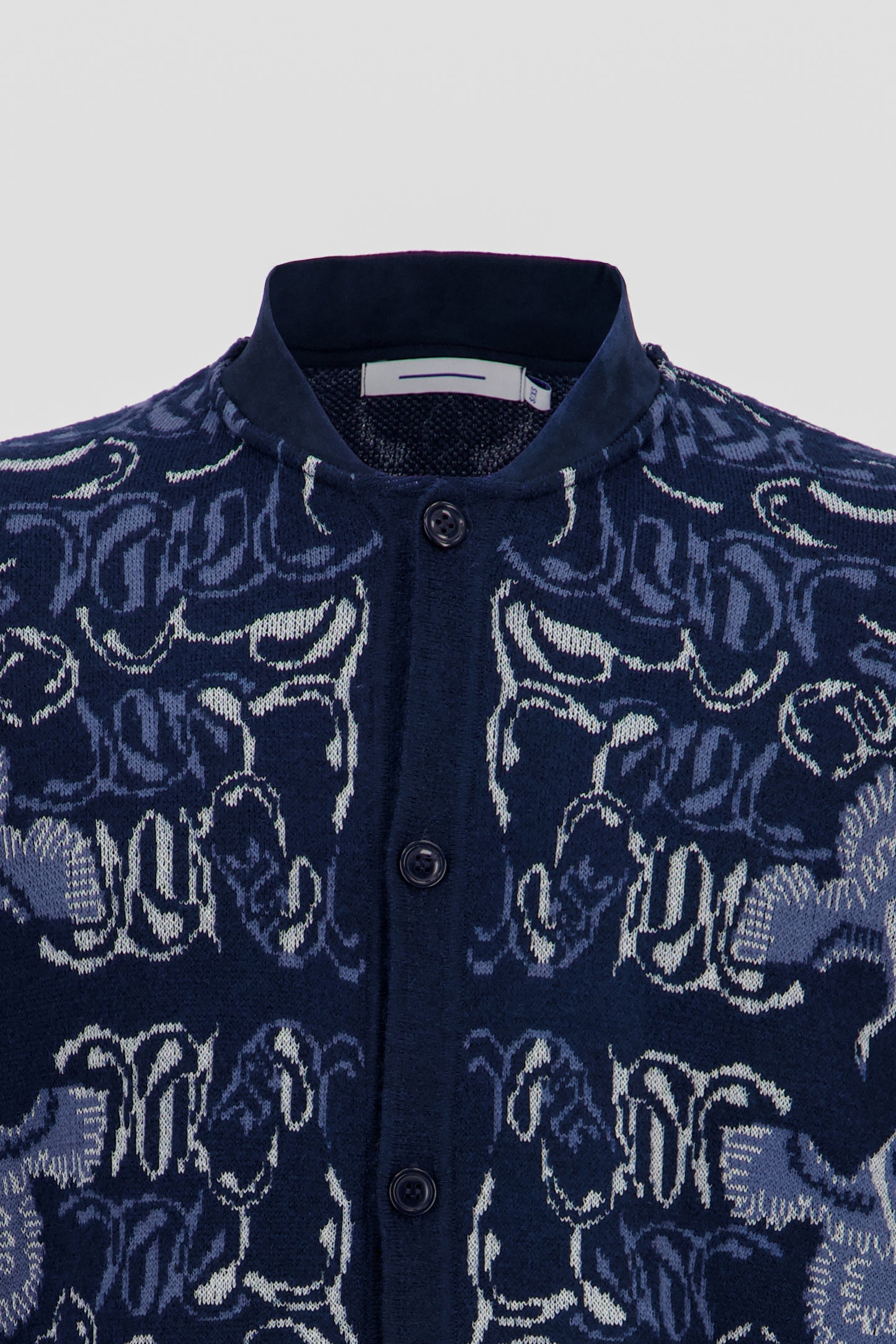 Oma Jacquard Cardigan-Multicolor