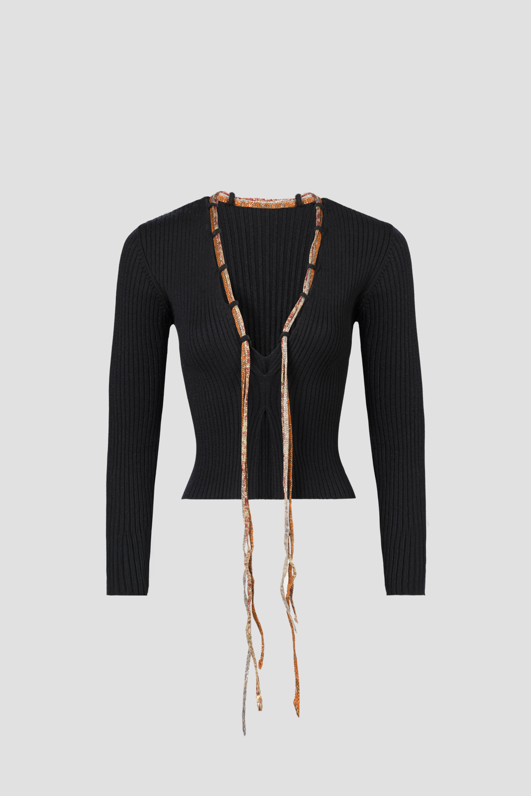 Laces Sweater Black