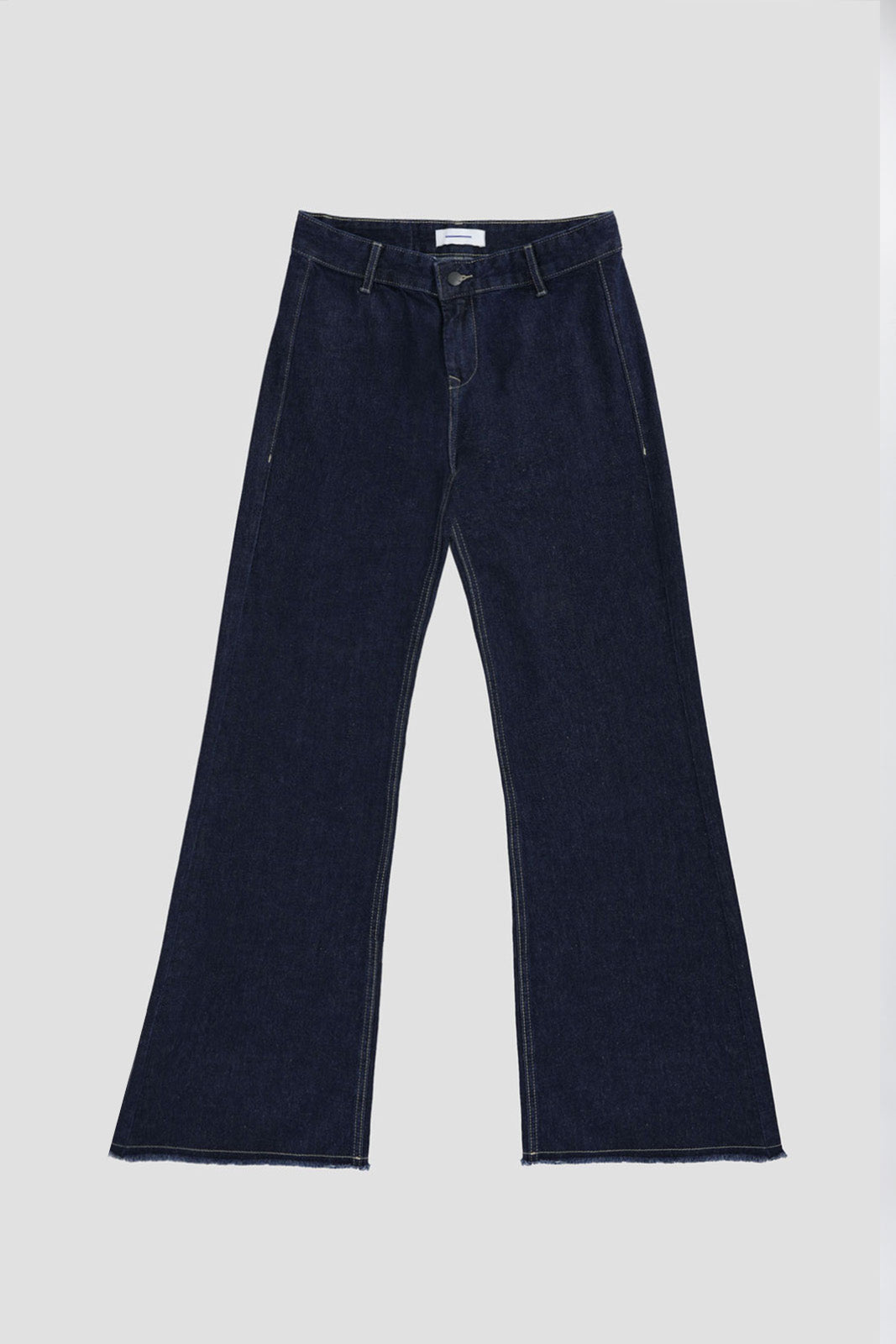 Slim Flared Jeans - Midnight Blue
