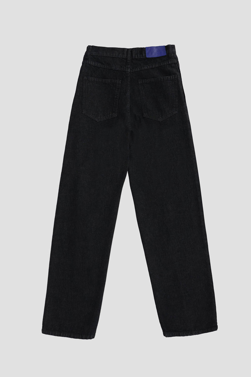 Overlapping Jeans -  Black