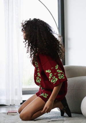 Pomme d'amour Shirt Burgundy
