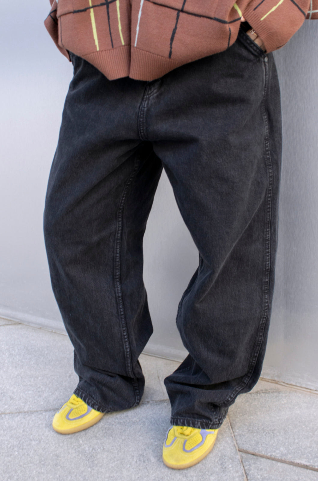 Baggy Jeans Stone Black