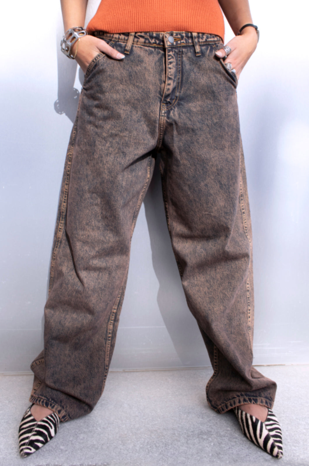 Baggy Jeans Brown