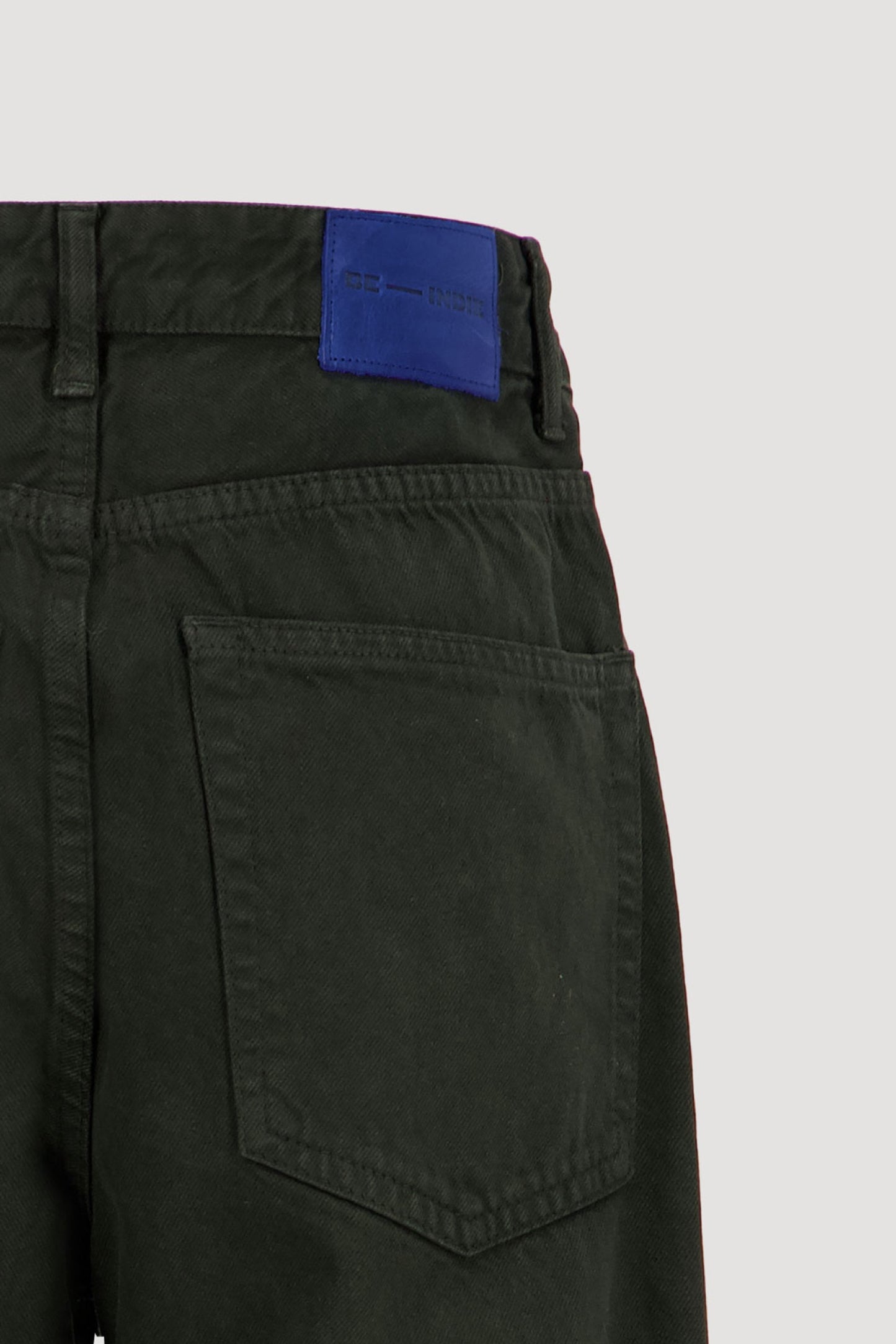 Khaki Straight Leg Jeans