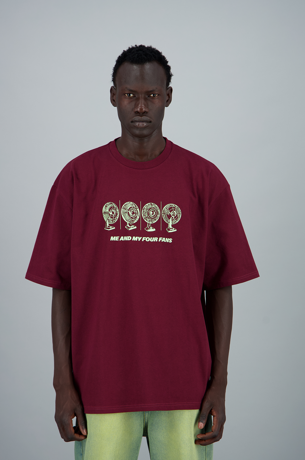 Fan T-Shirt Burgundy