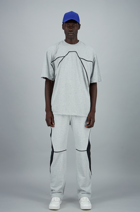 Fine Line Sweats Grey