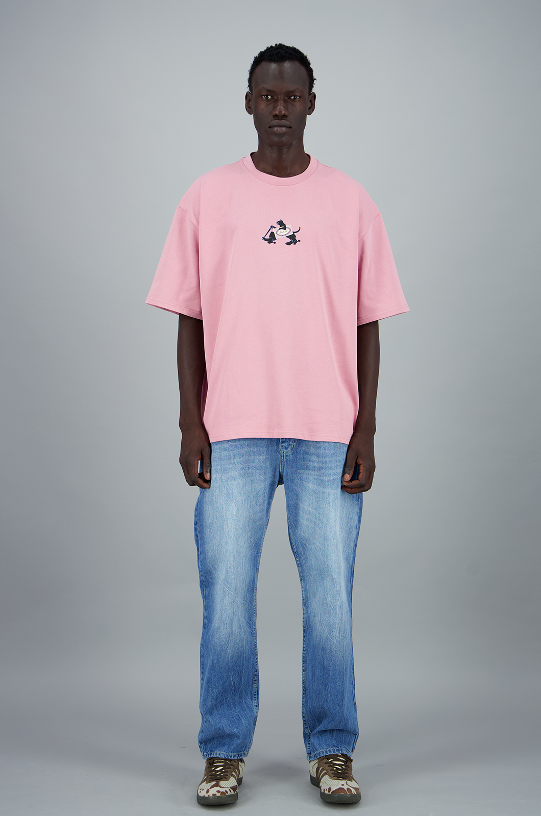 Feline T-Shirt Pink