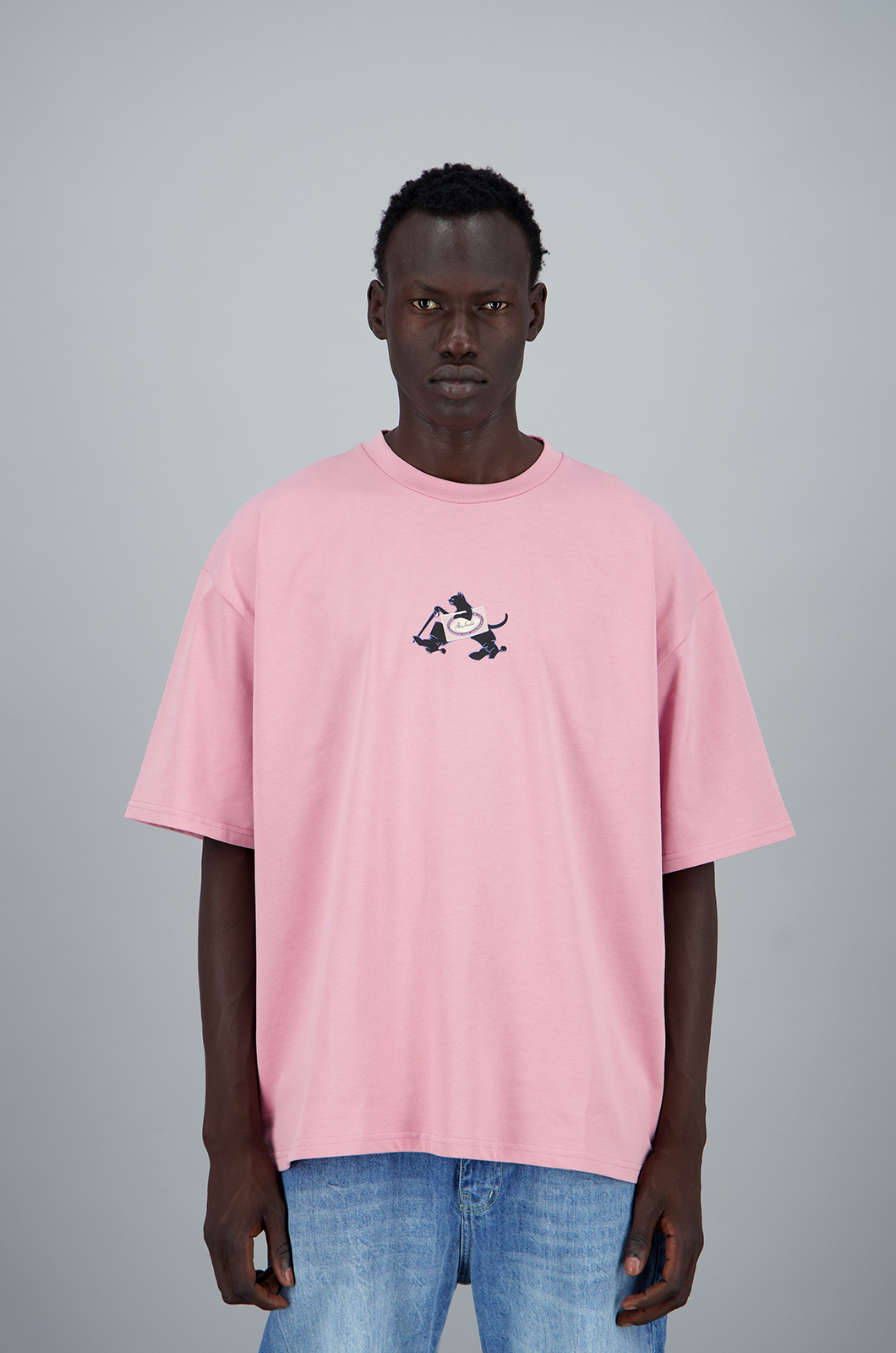 Feline T-Shirt Pink