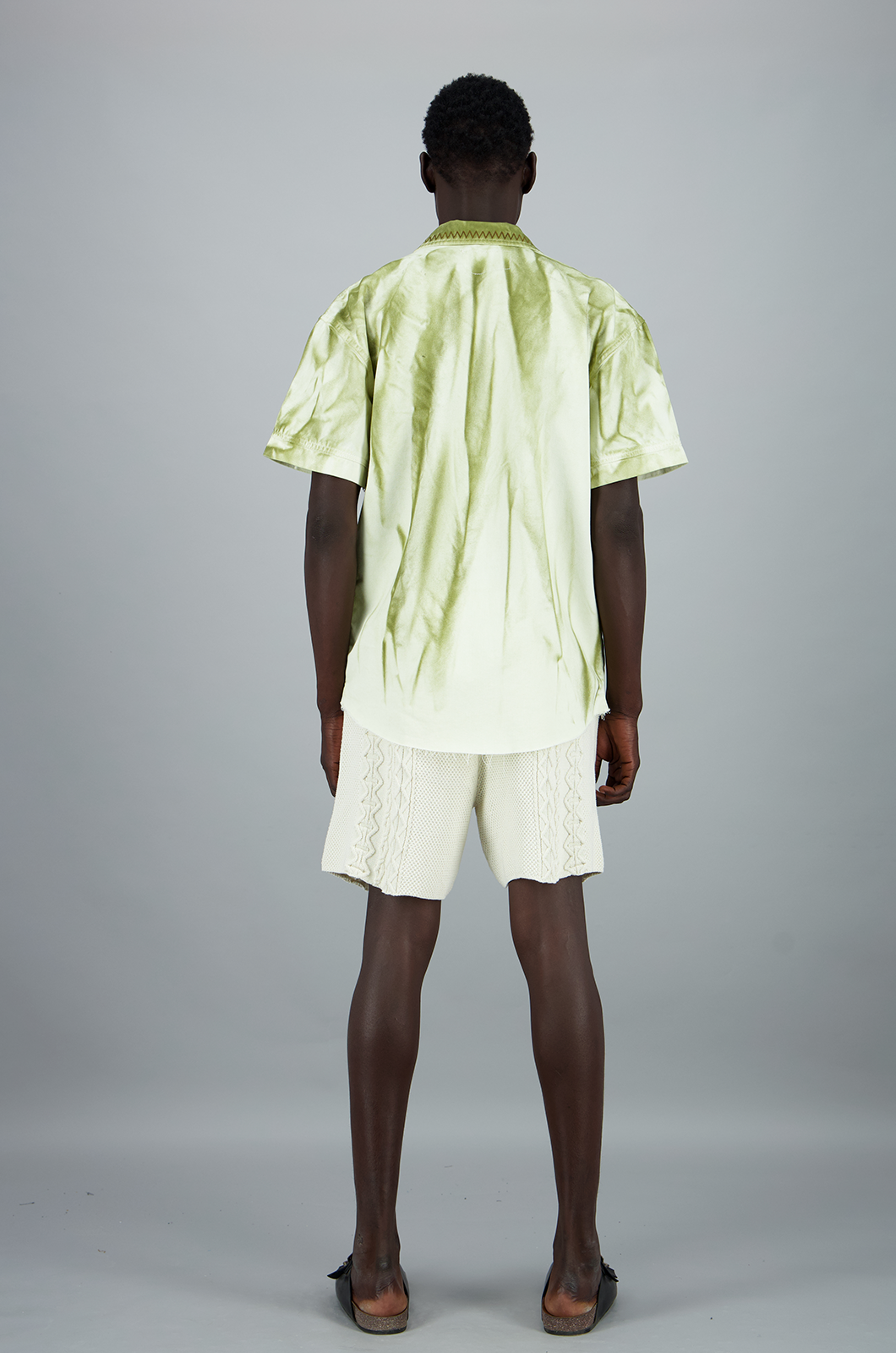 Zig Zag Shirt Khaki