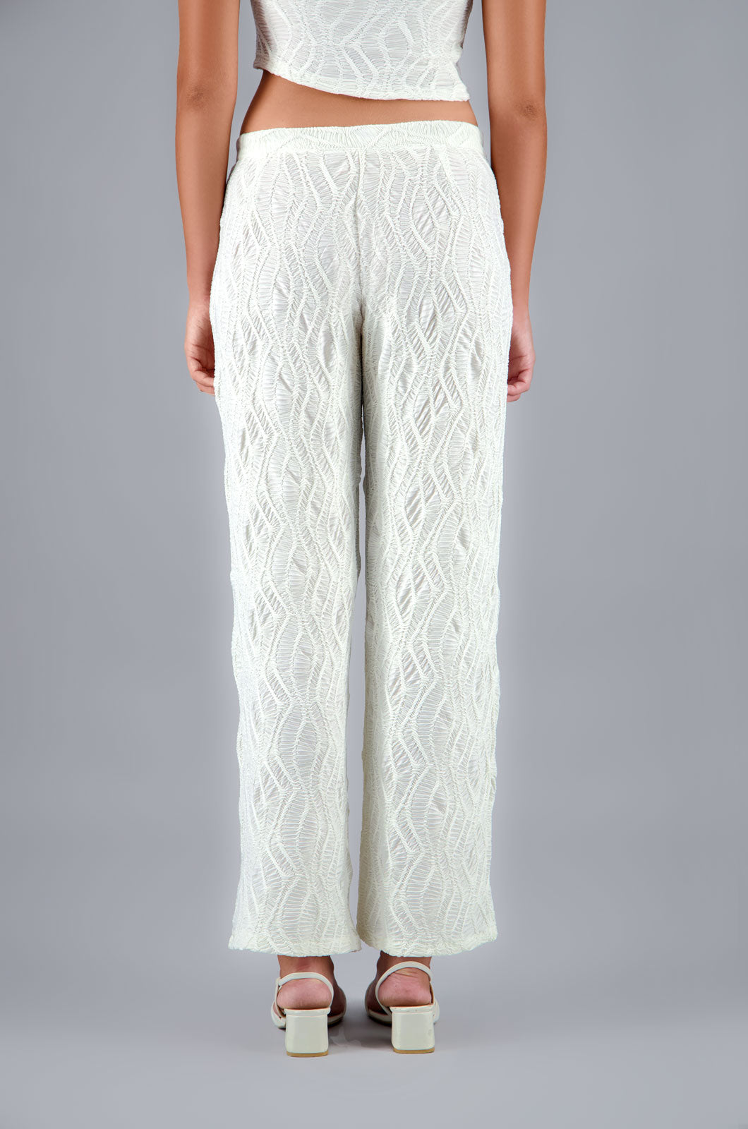 Waves Pants Off-white