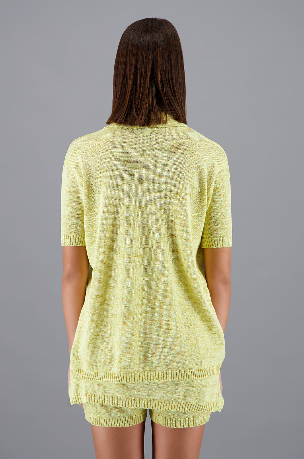Lurex Shirt Yellow