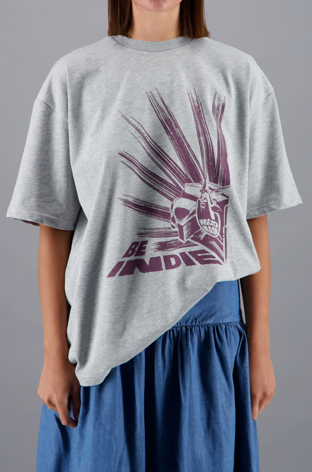 Oil T-Shirt Grey
