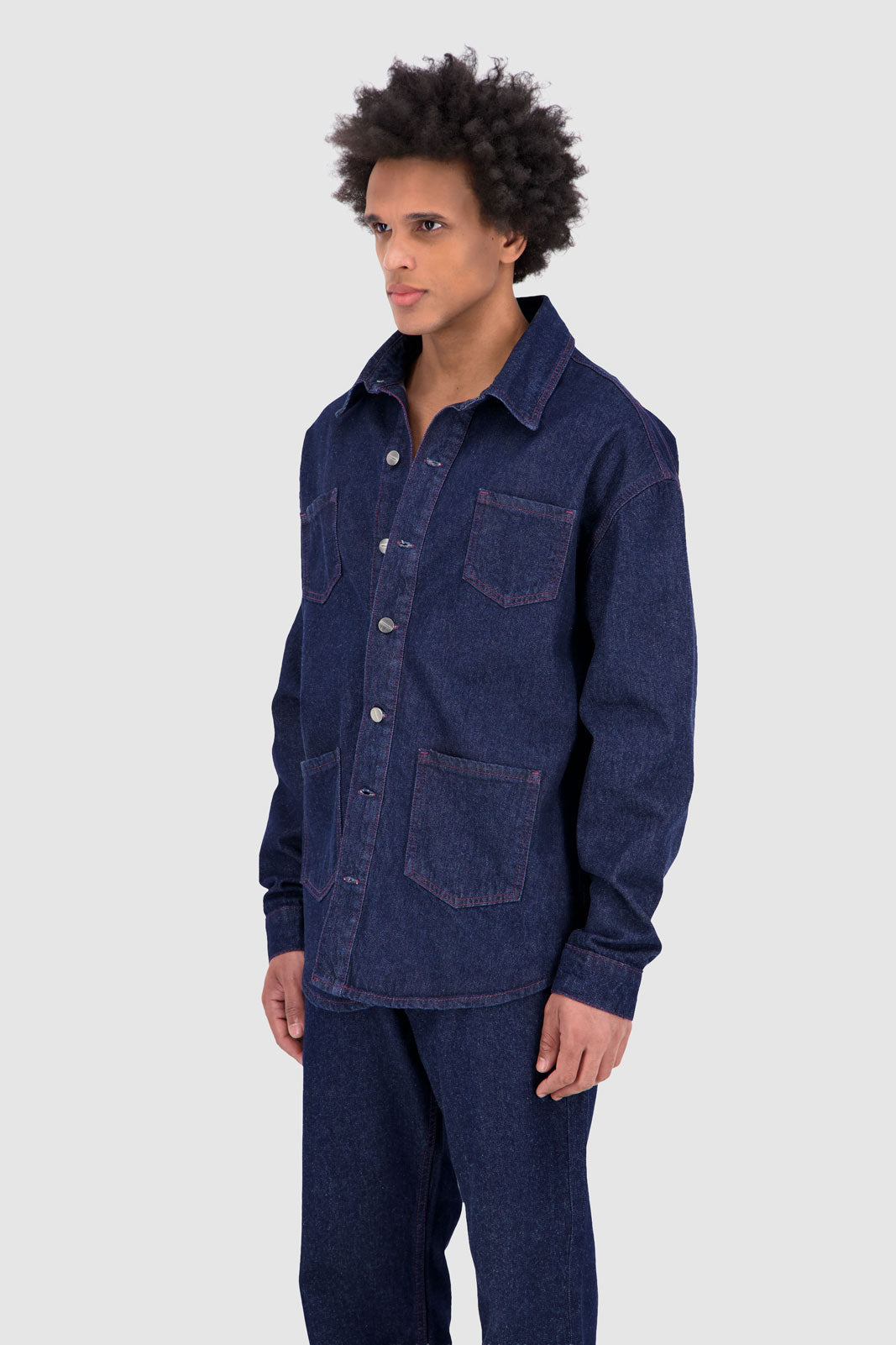 4 Pocket Shirt - Midnight Wash