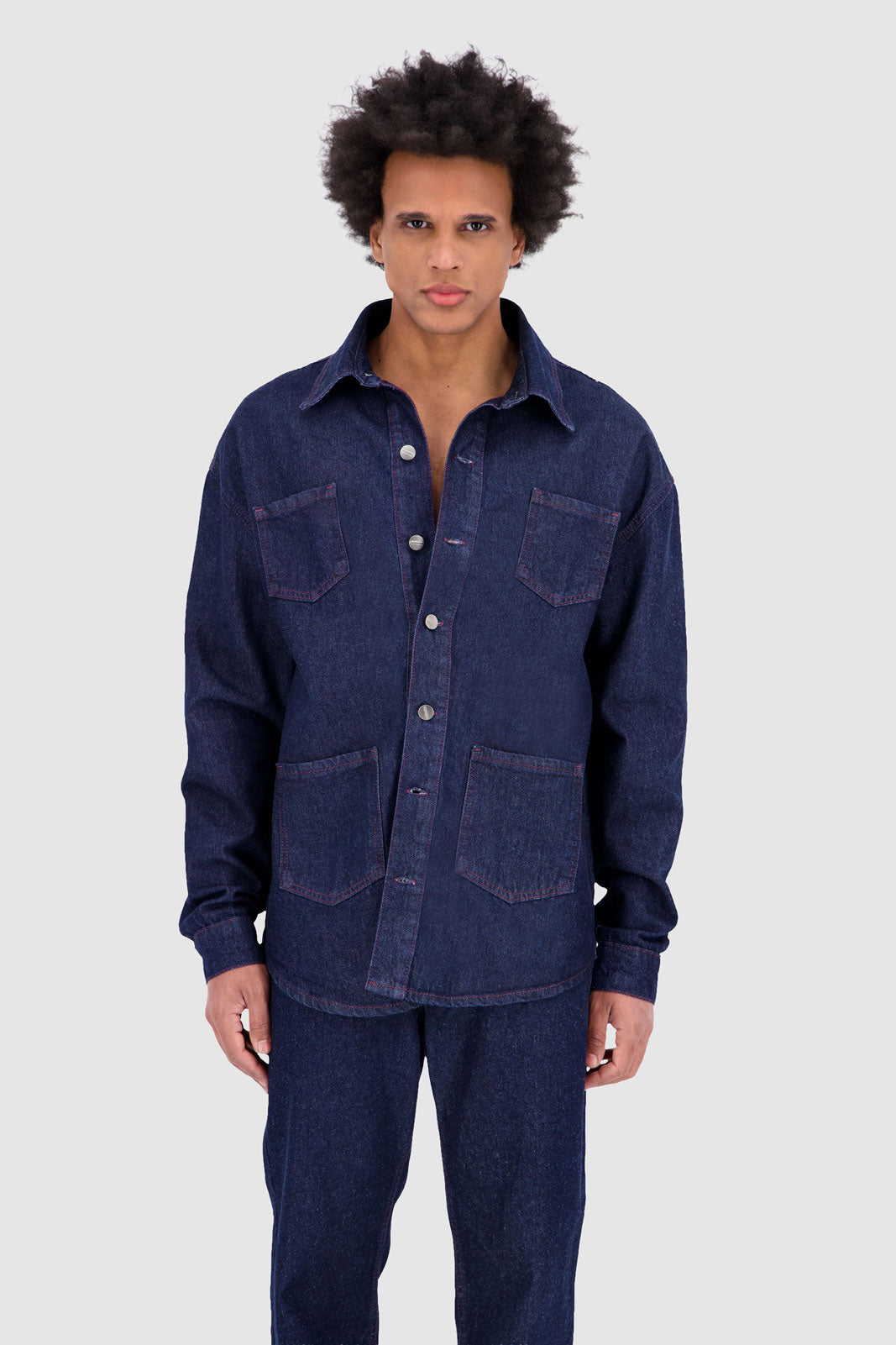 4 Pocket Shirt - Midnight Wash
