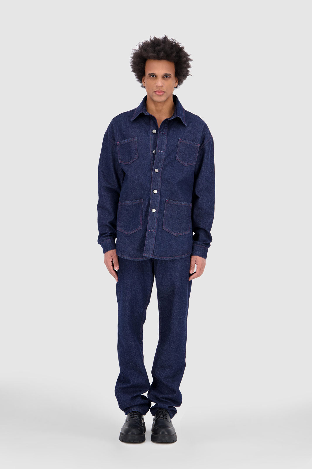 4 Pocket Shirt - Midnight Wash
