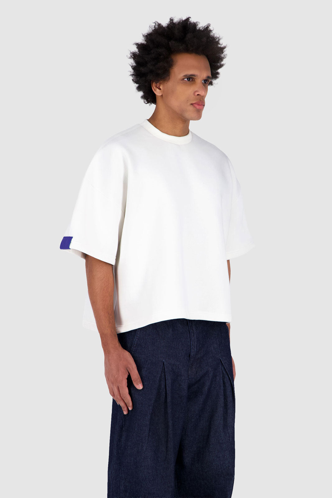 Drop Down Shoulder T-shirt Offwhite