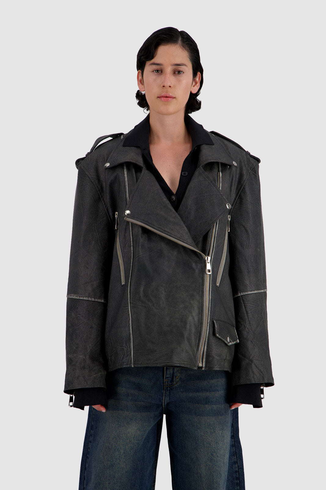 Leather Jacket Black