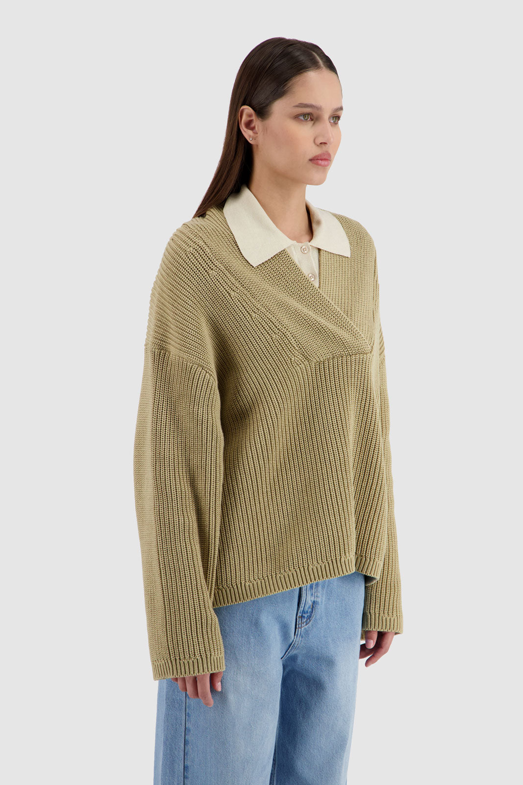V-Sweater Beige