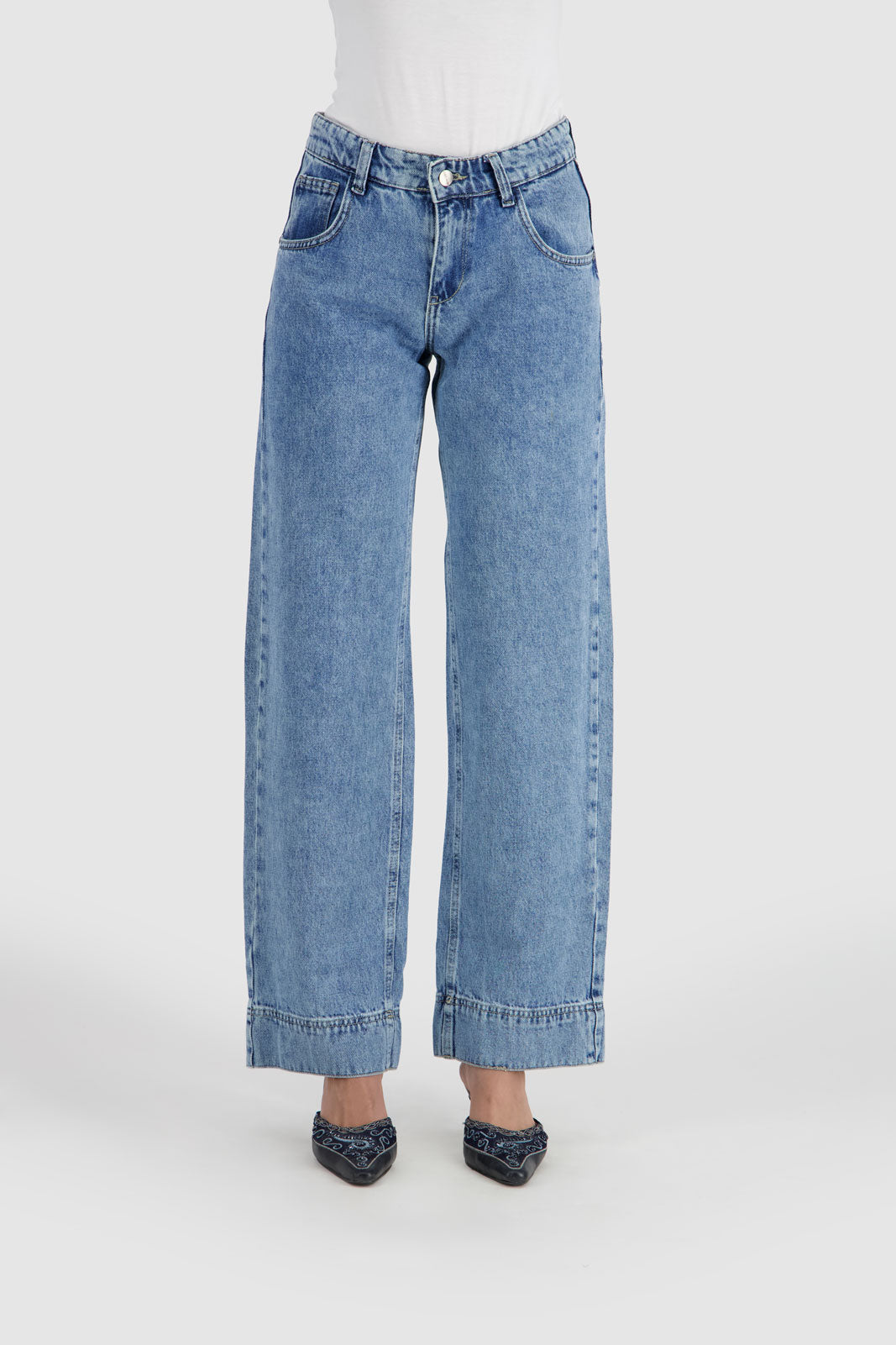 Destiny Jeans - Stone Blue Wash