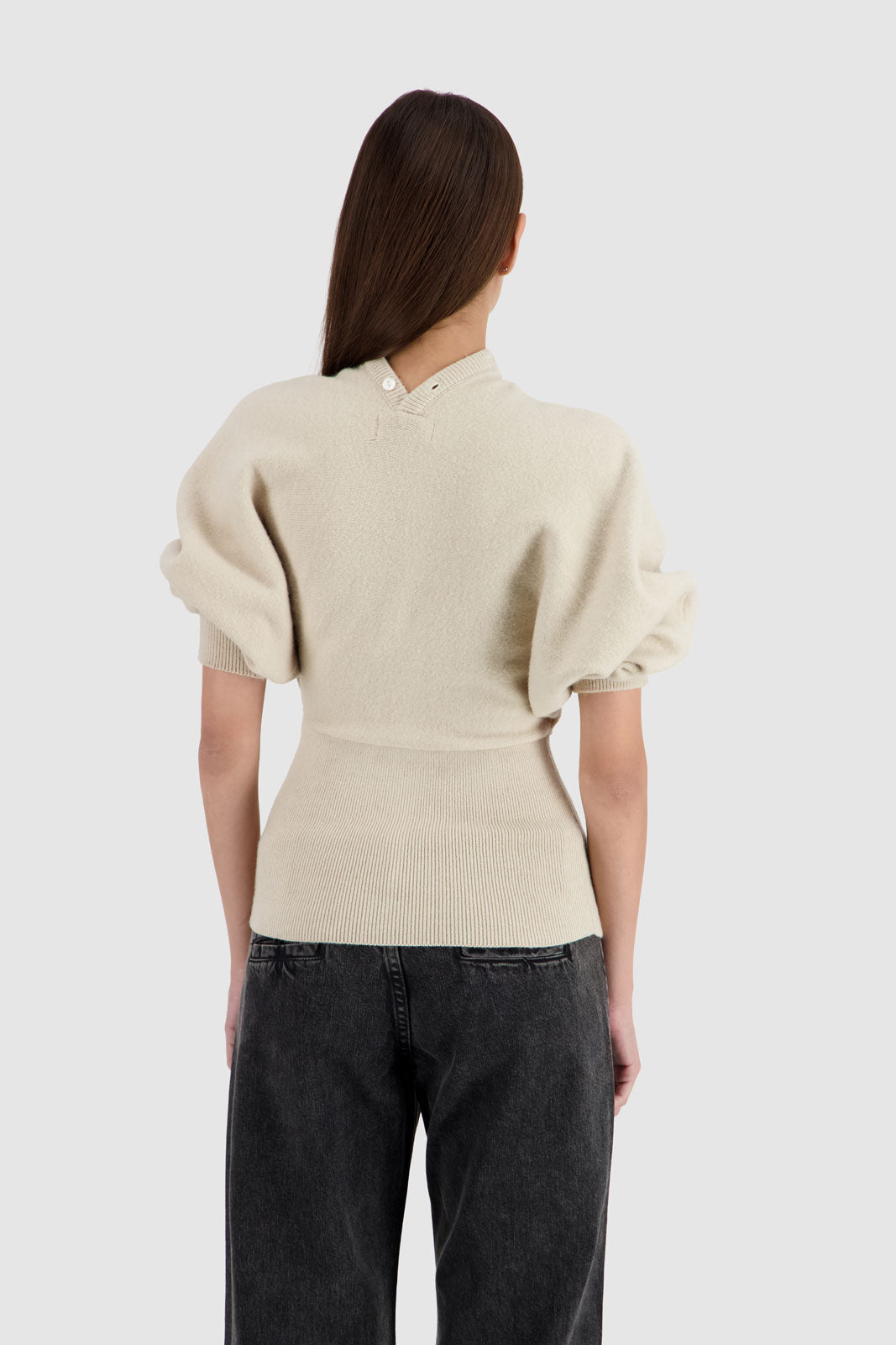 Cinched Cardi - Off White