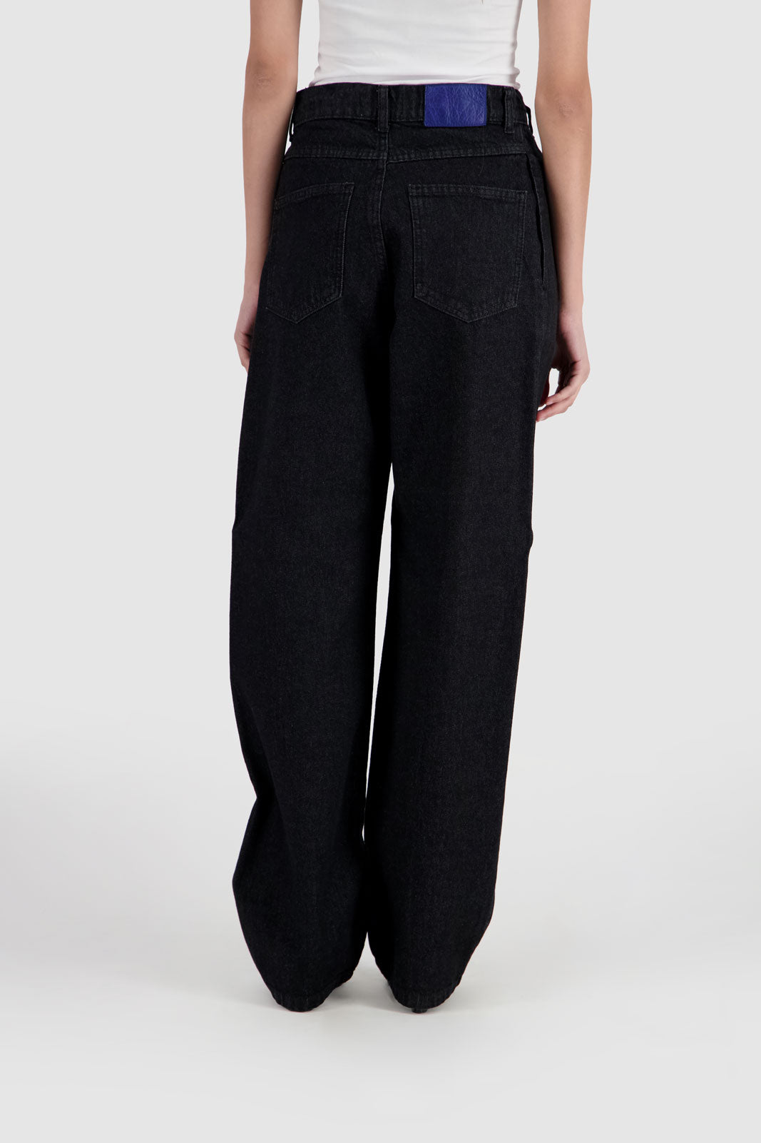 Overlapping Jeans - Black