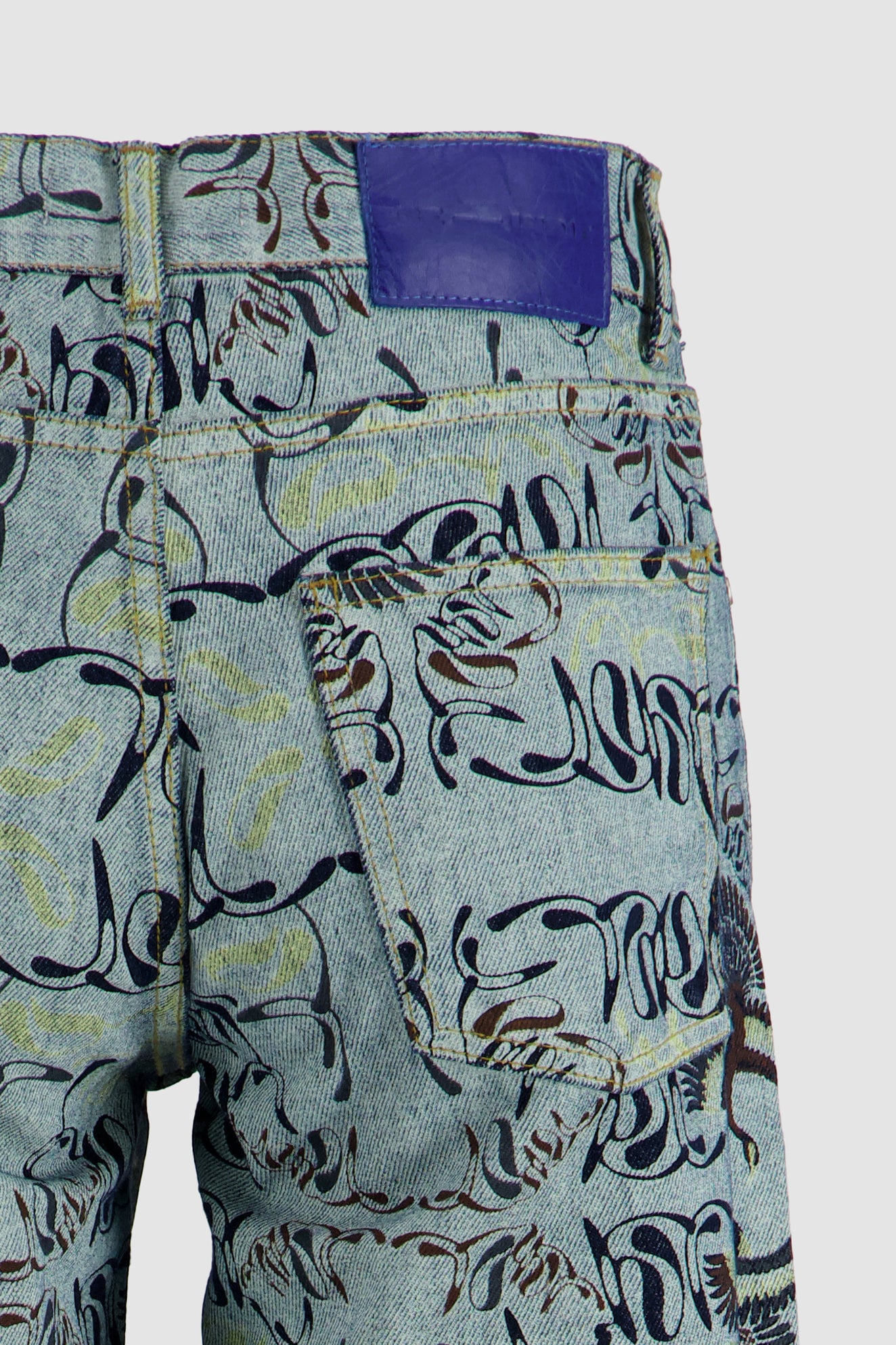 The Swan Denim - Yellow