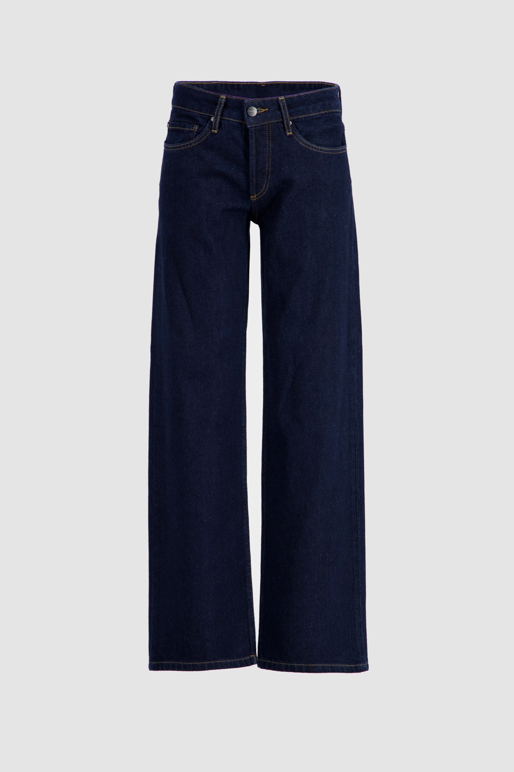 Straight Leg Jeans - Midnight Blue