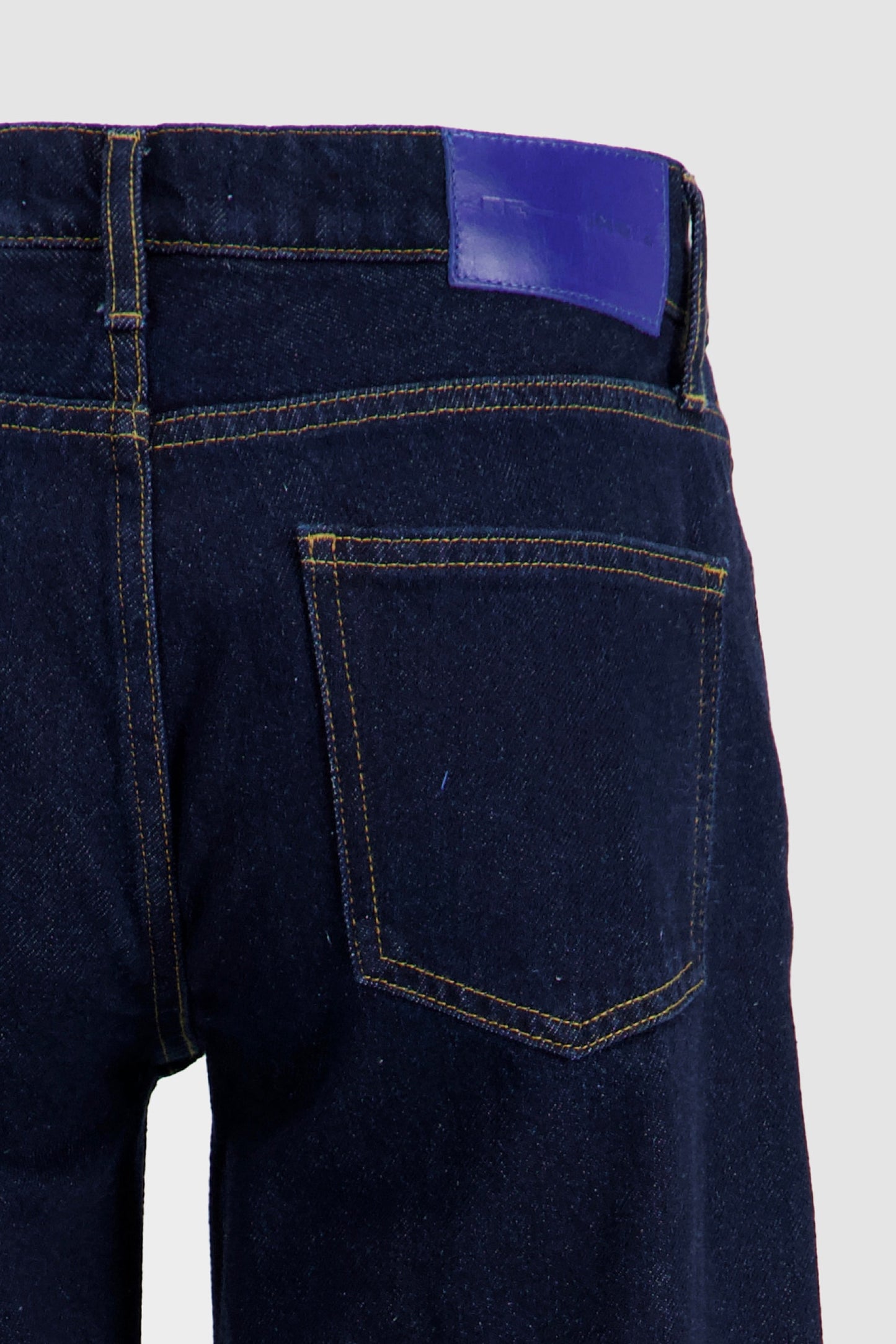 Straight Leg Jeans - Midnight Blue