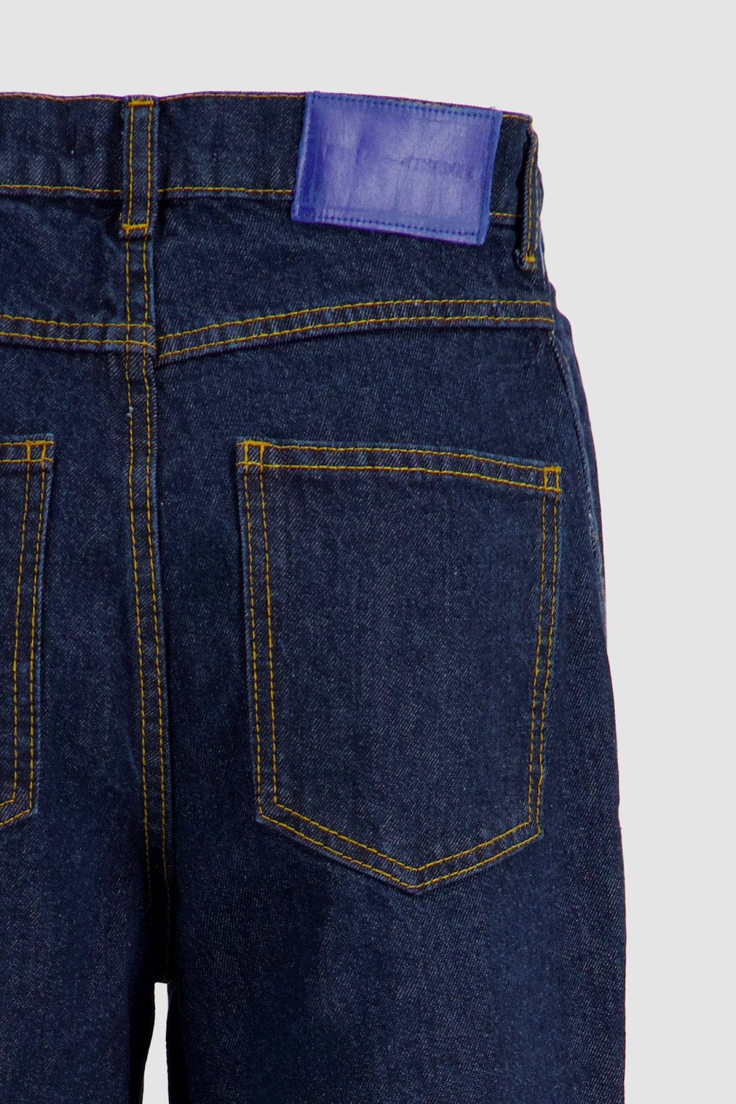 Overlapping Jeans - Midnight Blue