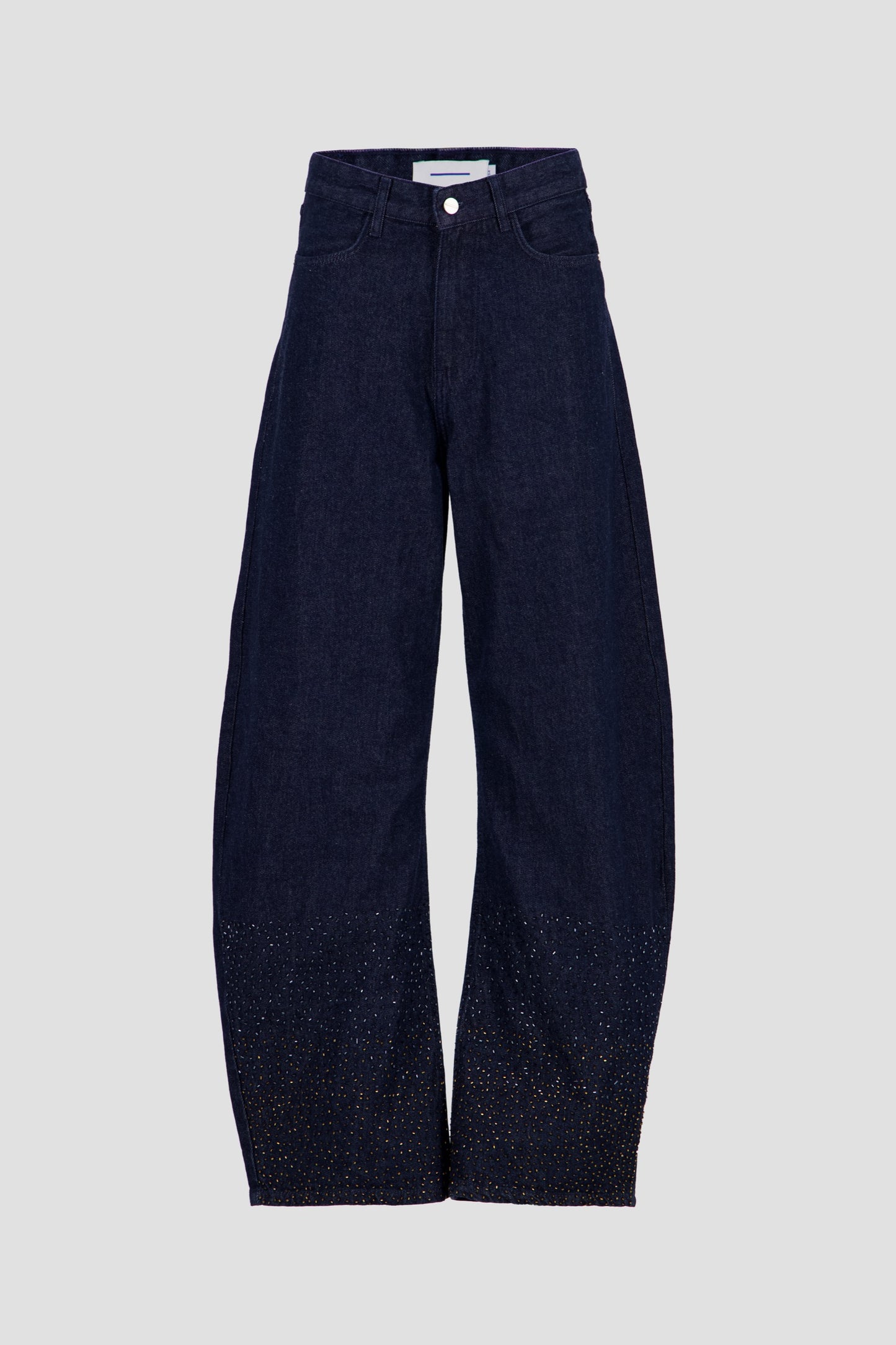 Embellished Barrel - Midnight Blue