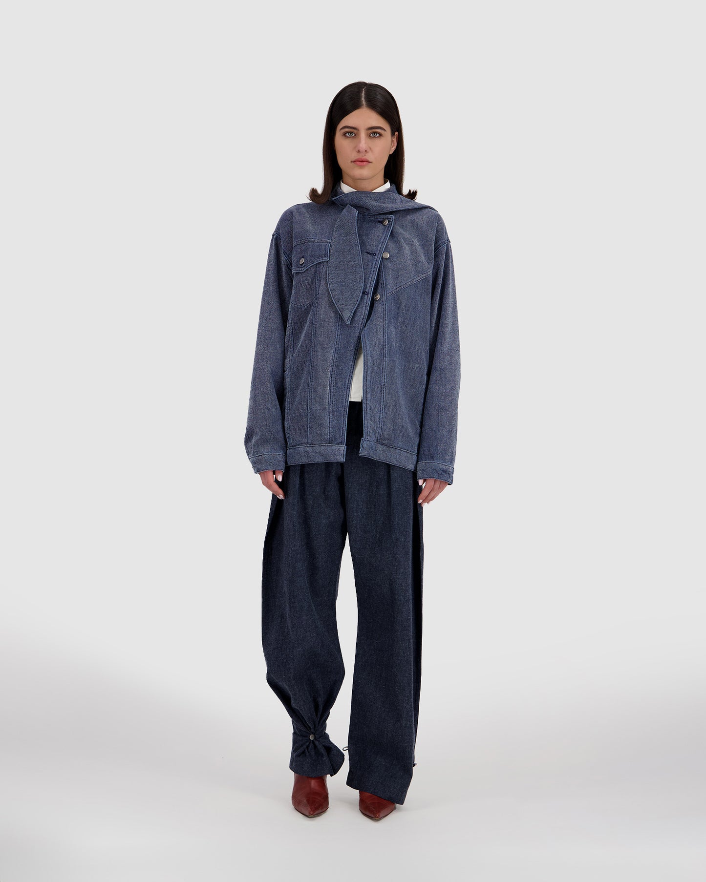 Jacket Bowtie - Light Blue Wash