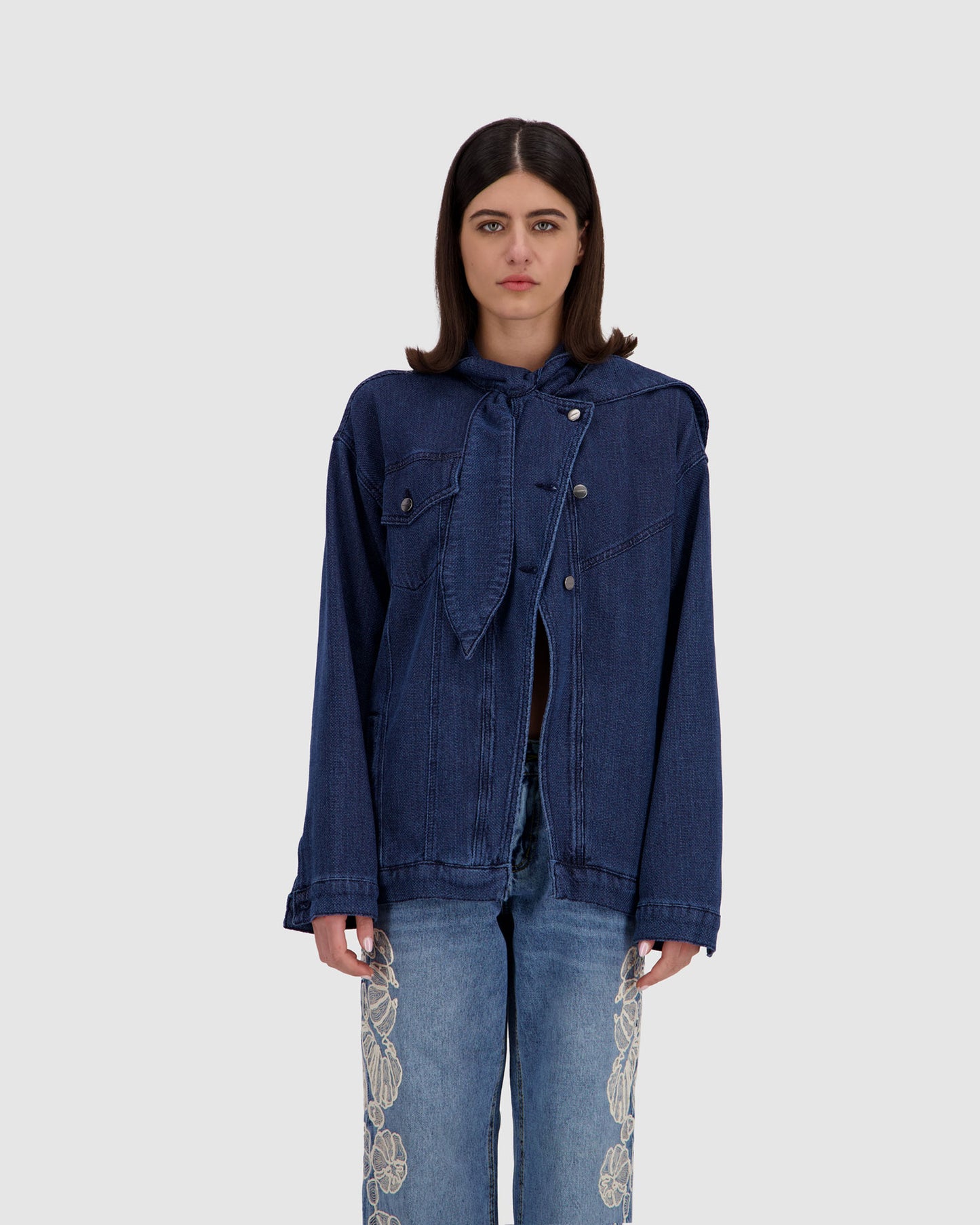 Jacket Bowtie - Midnight Blue Wash