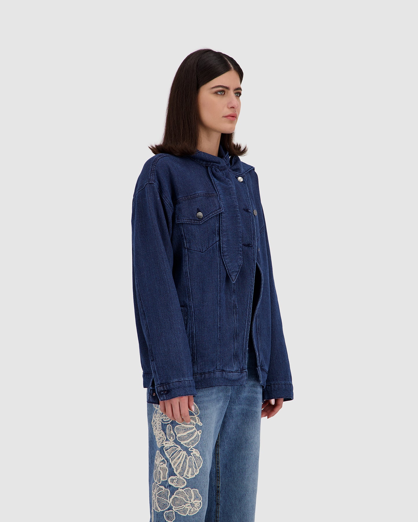 Jacket Bowtie - Midnight Blue Wash