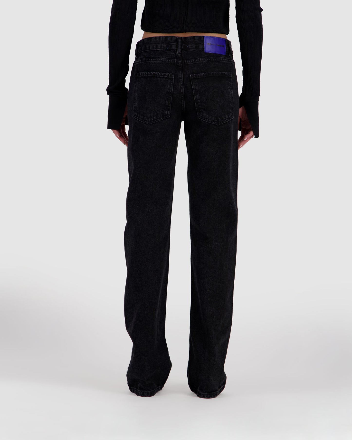Pinched Jeans Black