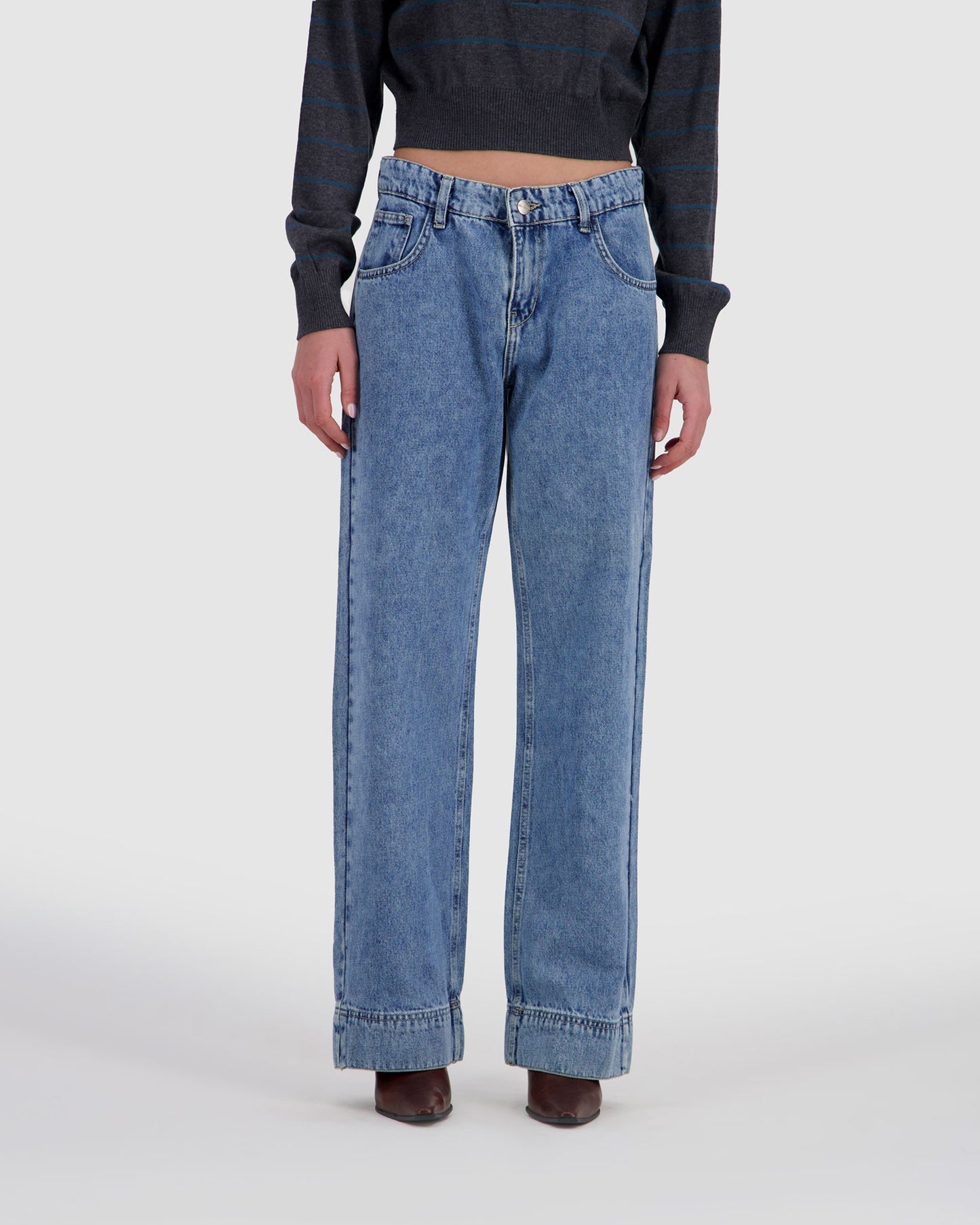 Destiny Jeans - Stone Blue Wash
