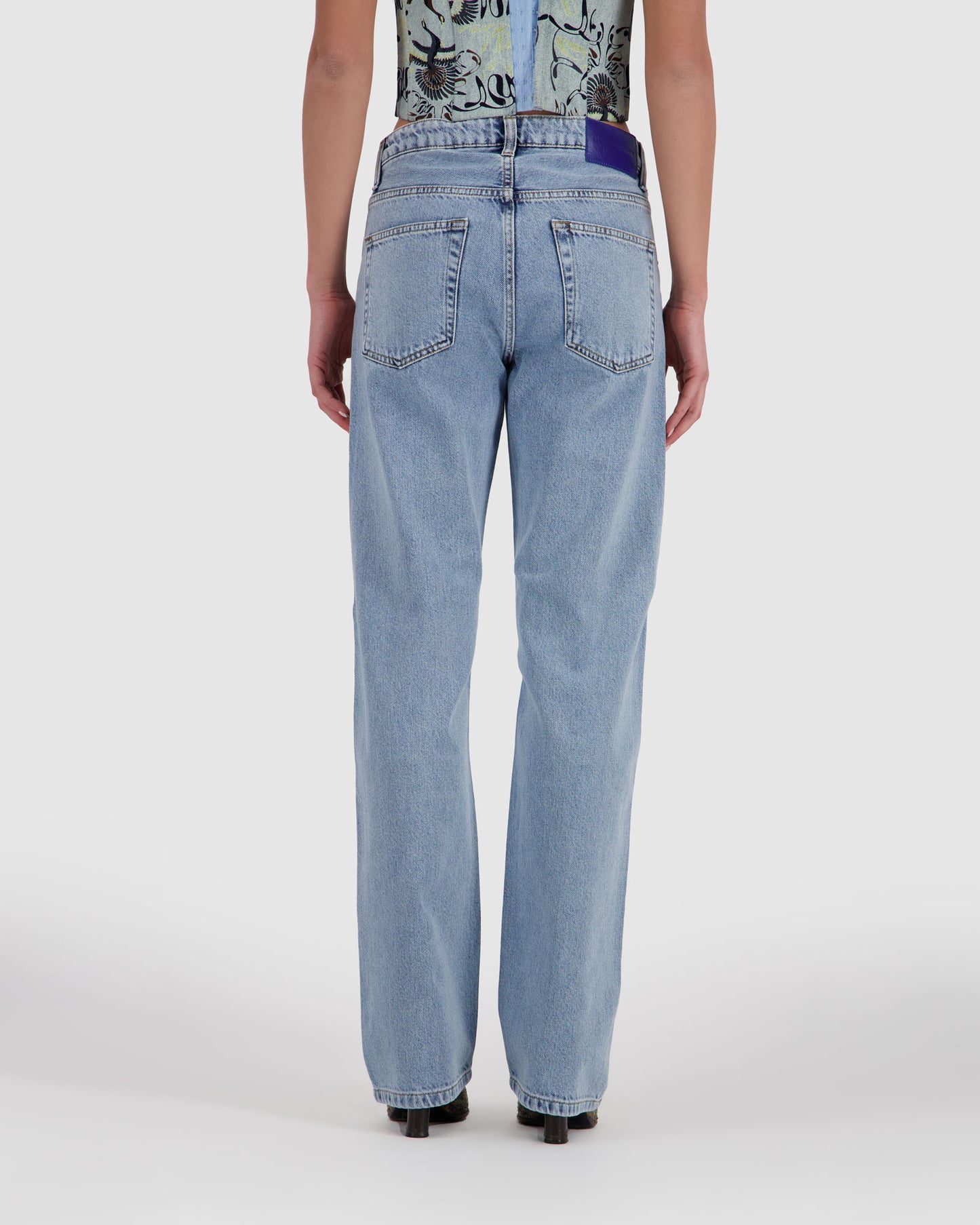 Relaxed Jeans - Light Sky Blue