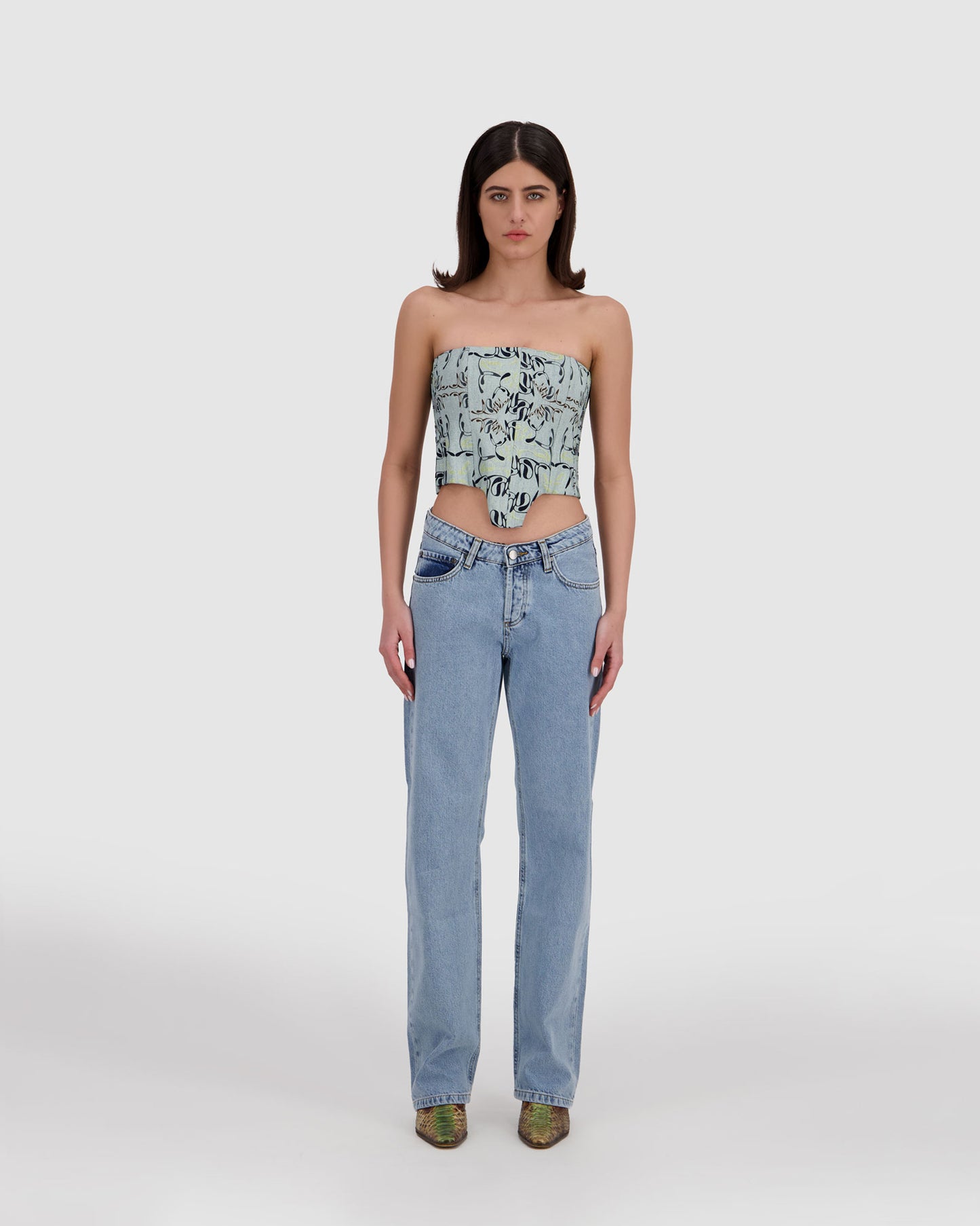 Relaxed Jeans - Light Sky Blue