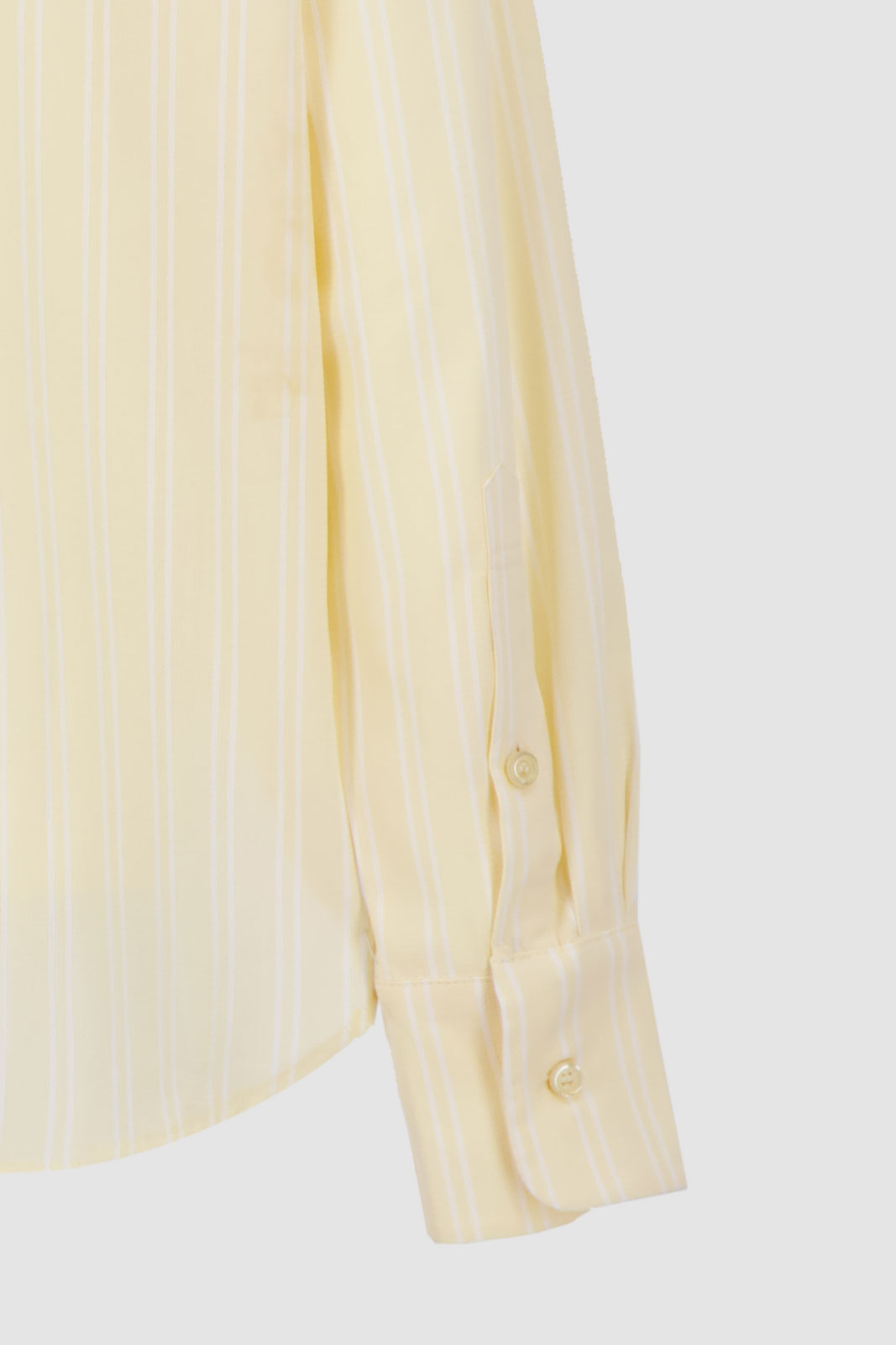 Striped Shirt -Yellow Pinstripe
