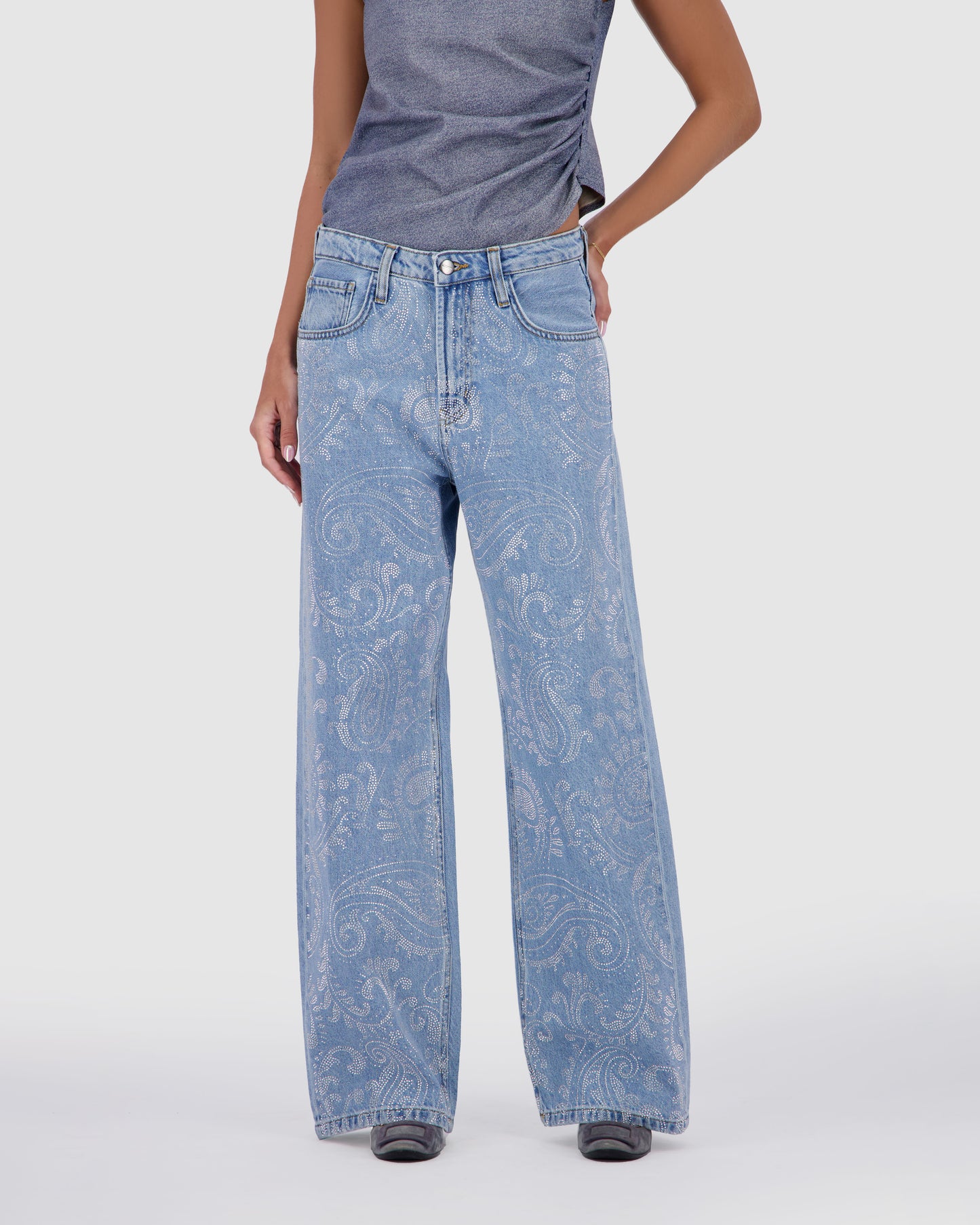 Paisley Bling -Medium Stone