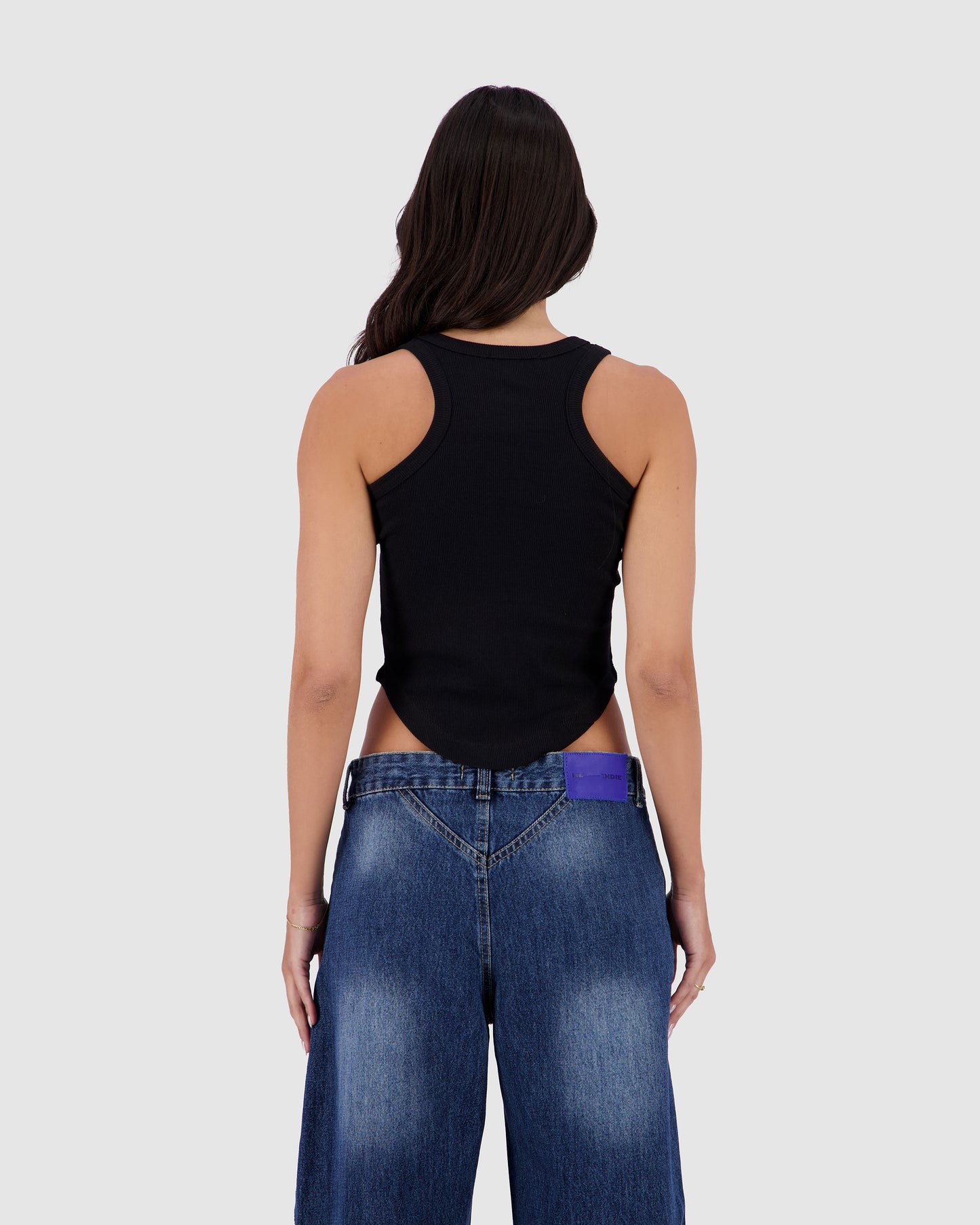 Curve Tank -Black