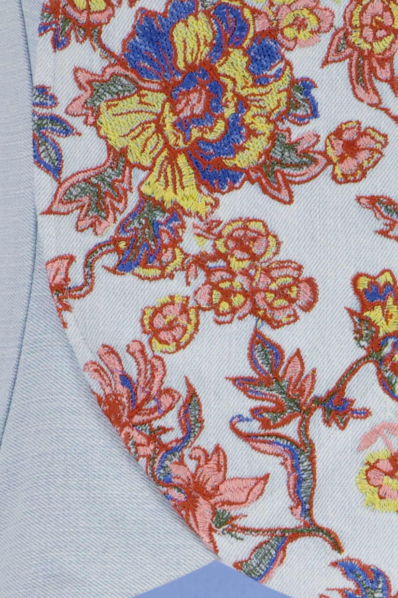 Garden Bustier Top -LA Blue