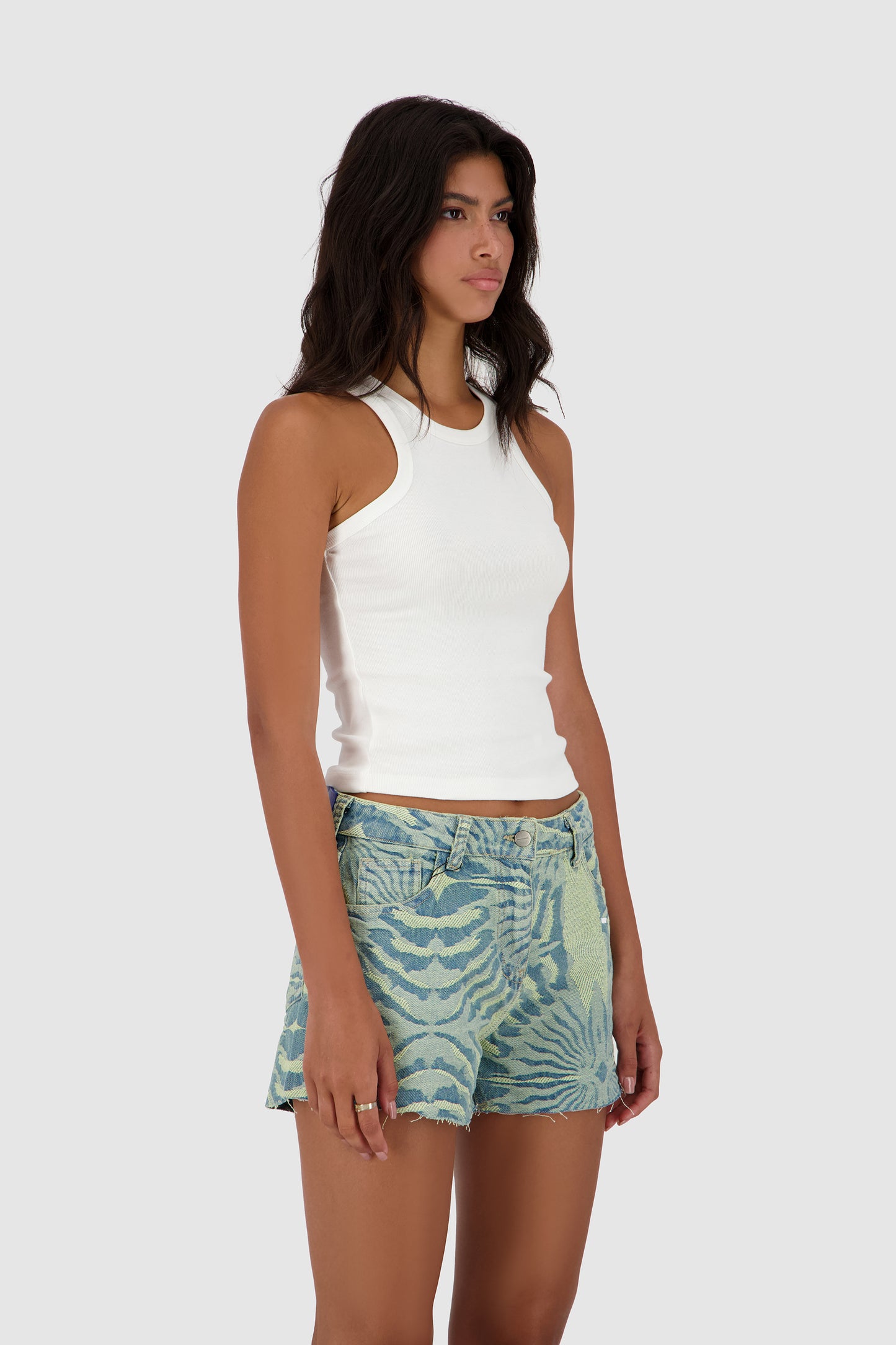 Rib Tank -White