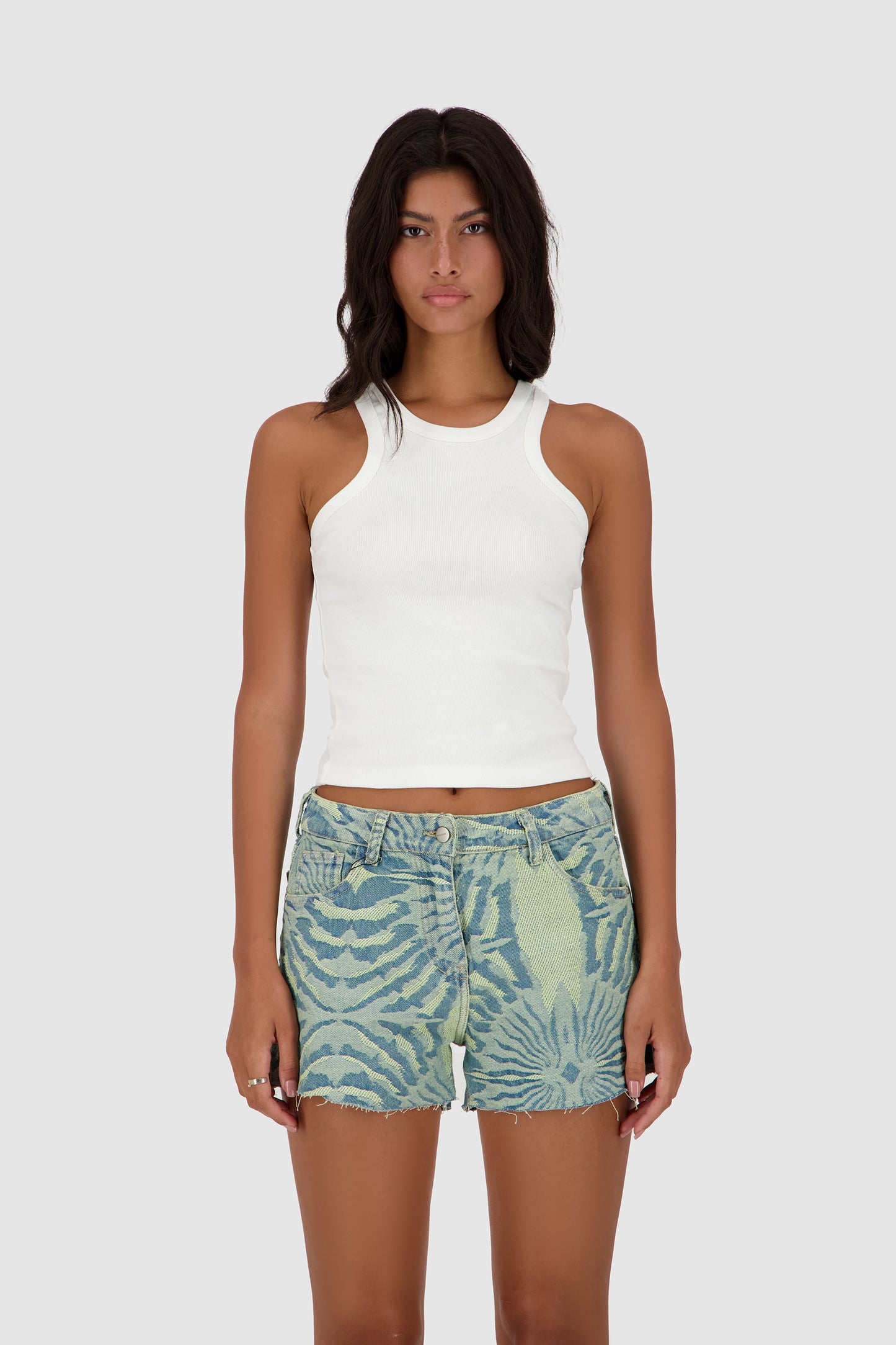 Rib Tank -White