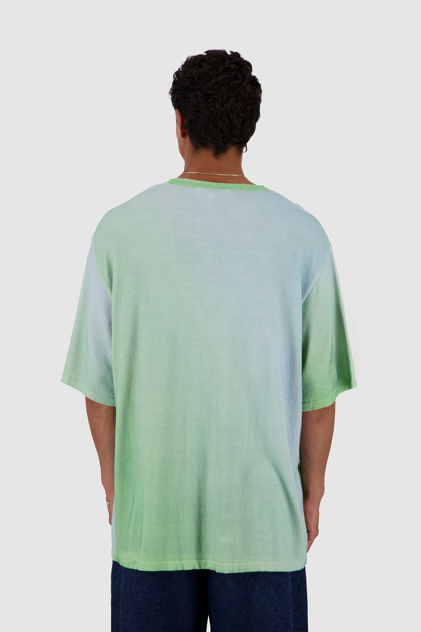 Ocean Tee -Print Green