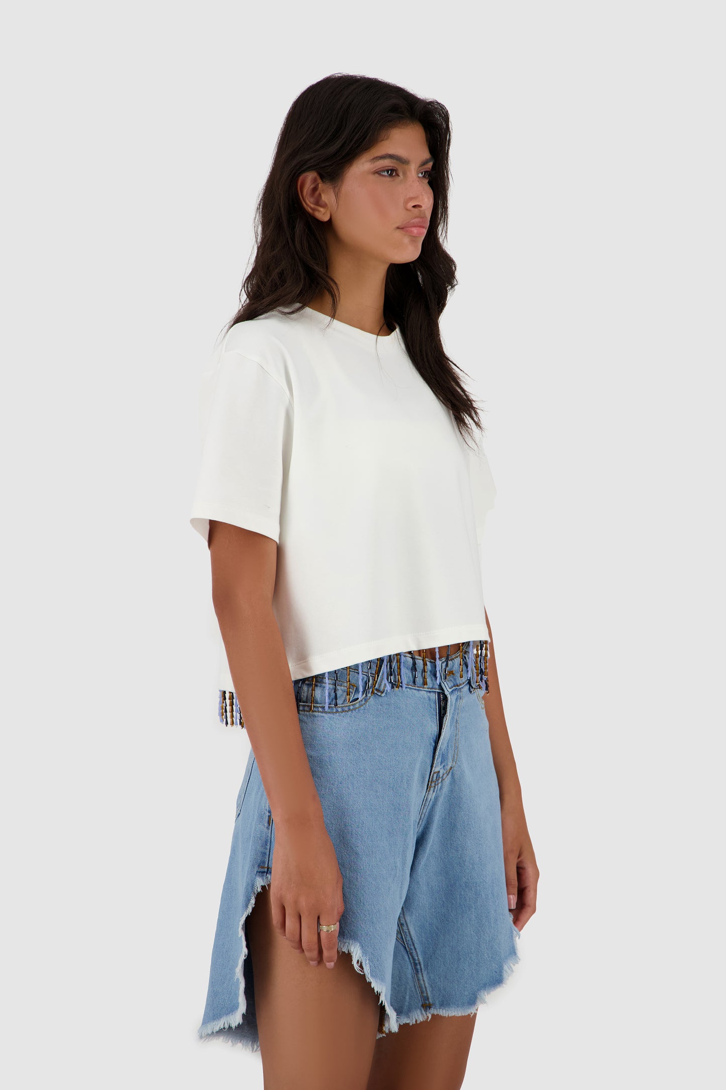 Fluffy Shorts -LA Blue